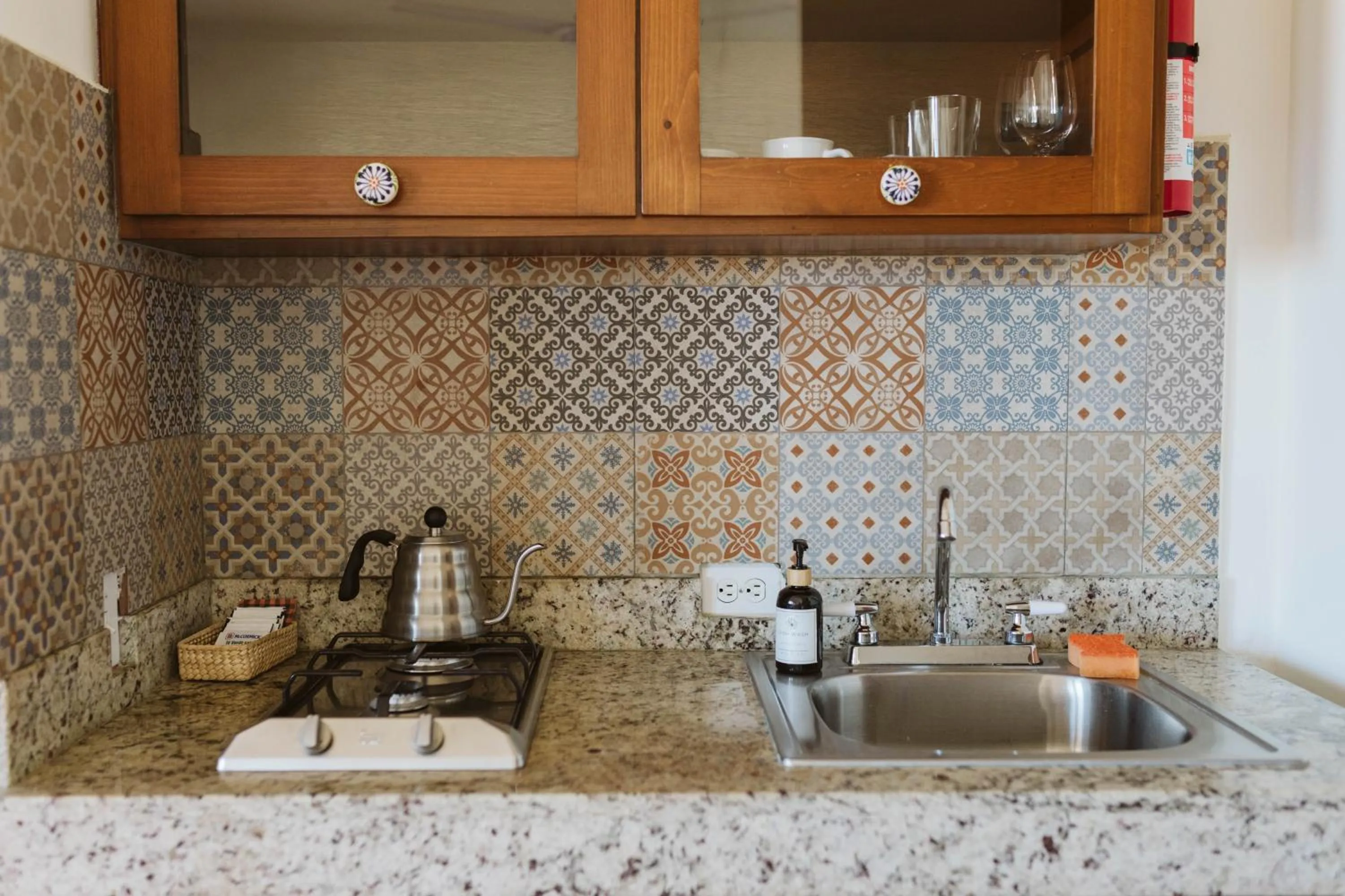 Kitchen or kitchenette in Olas de Cerritos