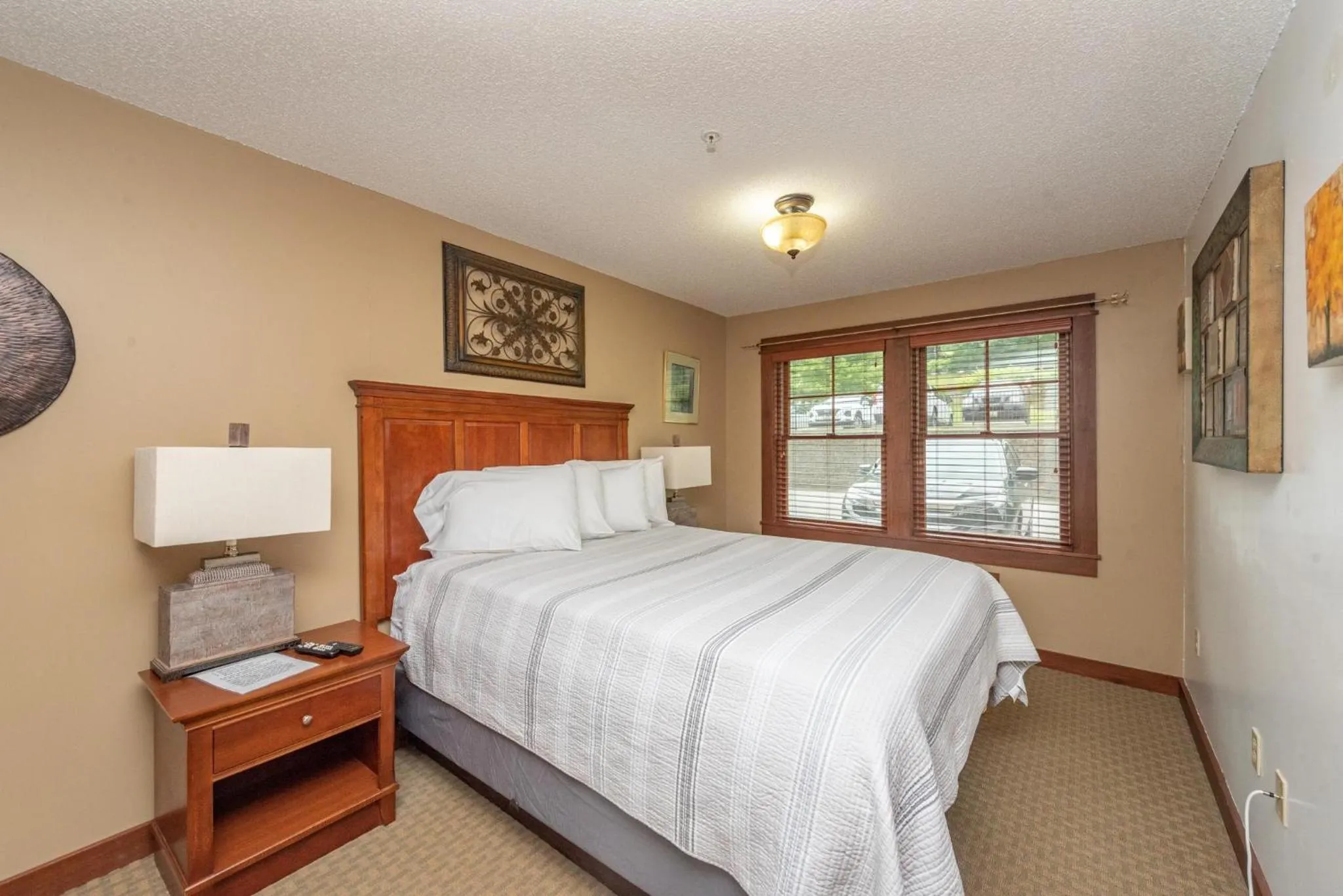 Bed in A120 One Bedroom Standard View