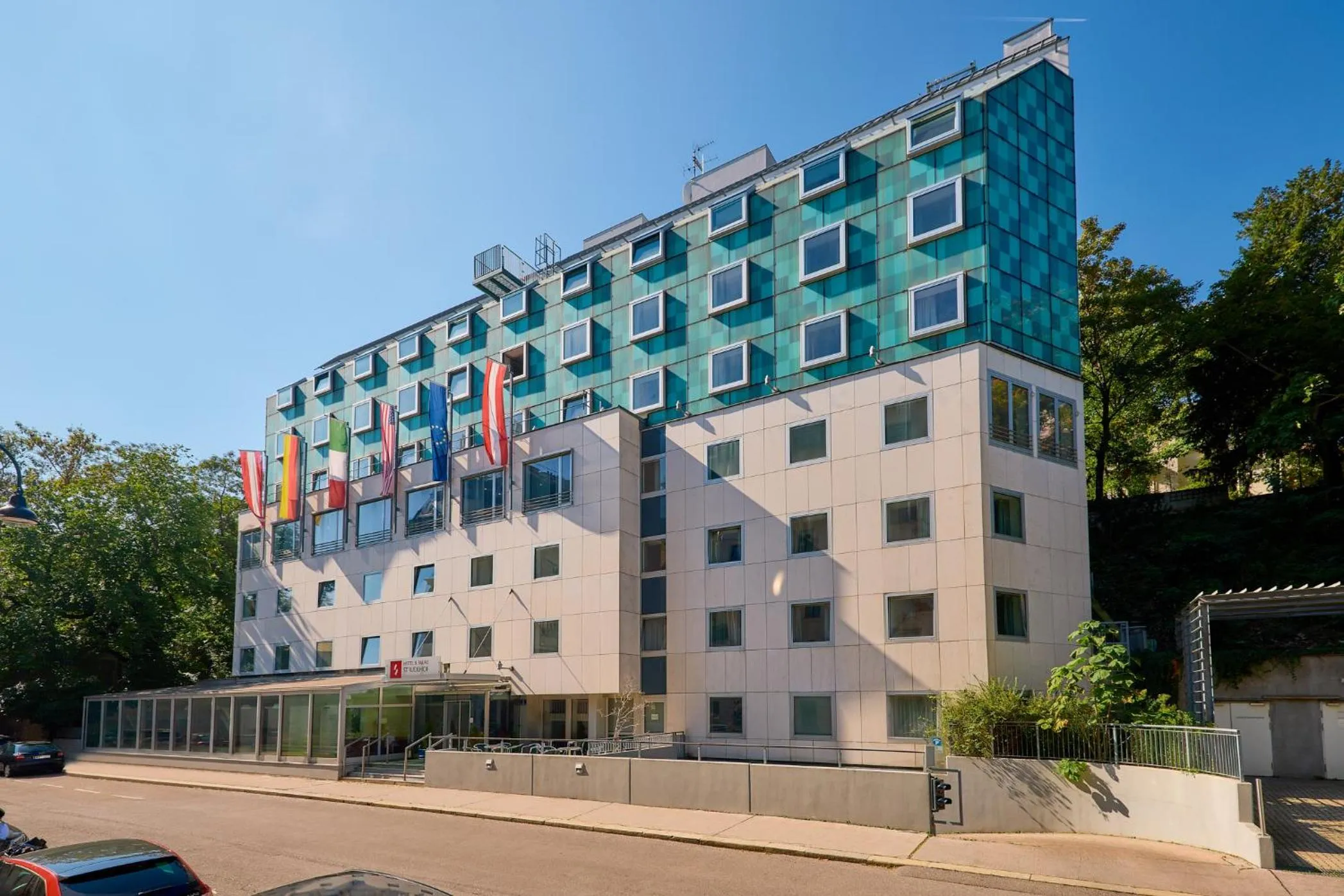 Property building in Hotel Strudlhof Vienna