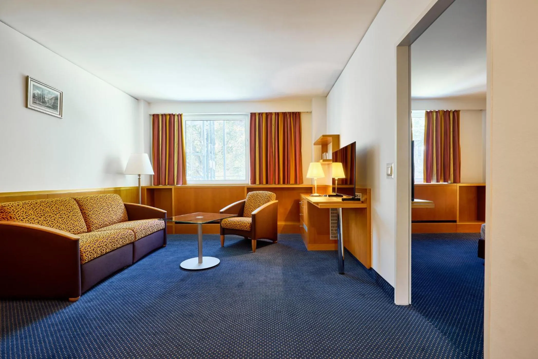 Seating area in Hotel Strudlhof Vienna