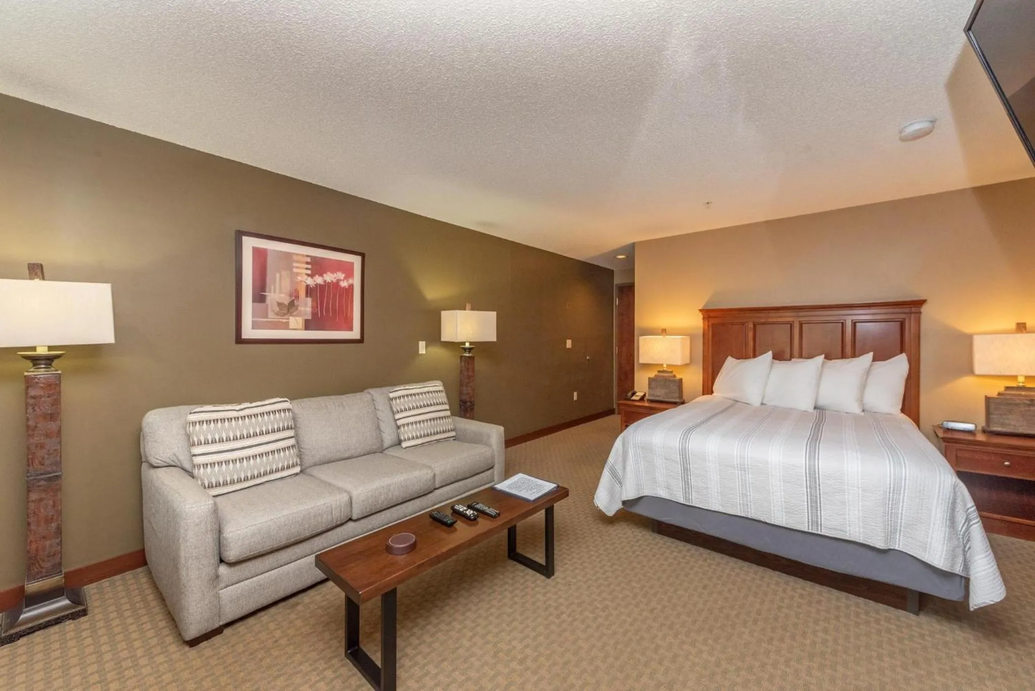 Bed in A216 Studio Standard View