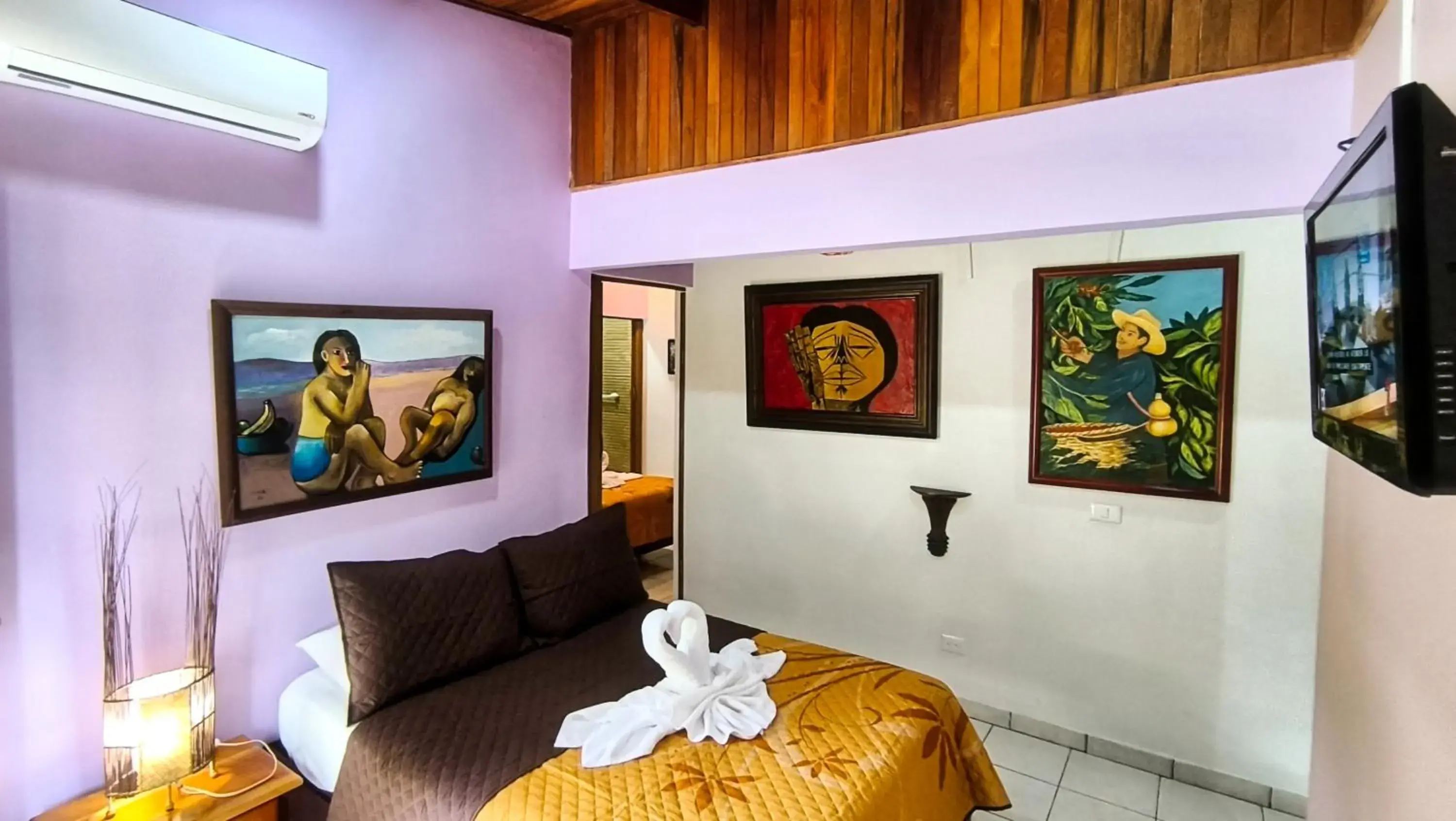 Standard Quadruple Room in Hotel Arte Natura Standard Quadruple Room in Hotel Arte Natura