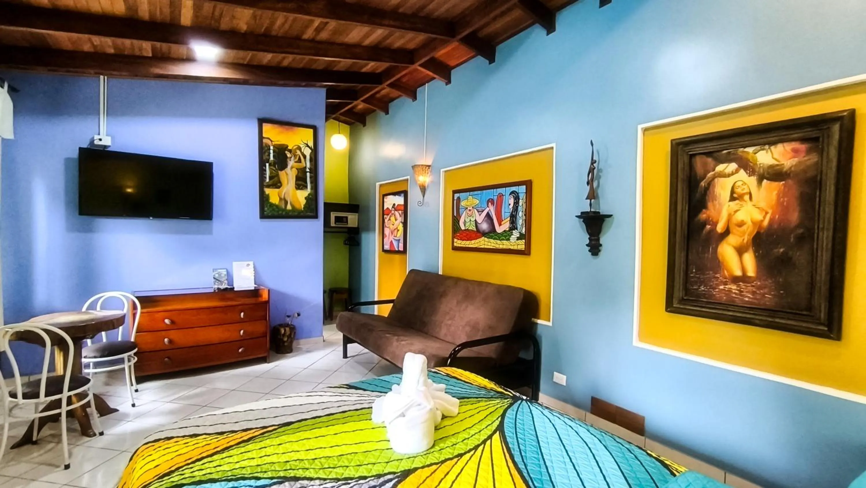 Bed in Hotel Arte Natura