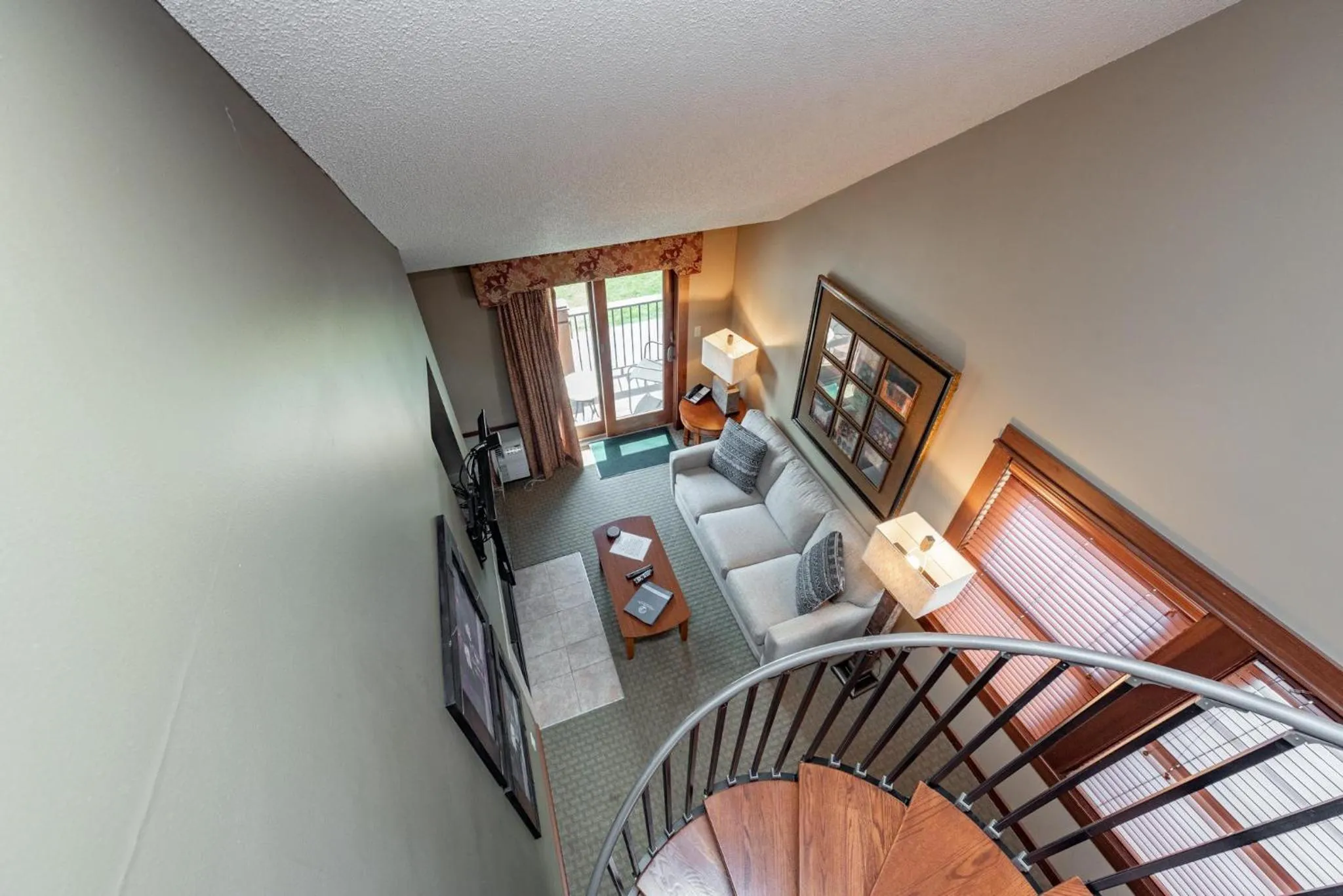 Bed in A318 One Bedroom & Loft Standard View