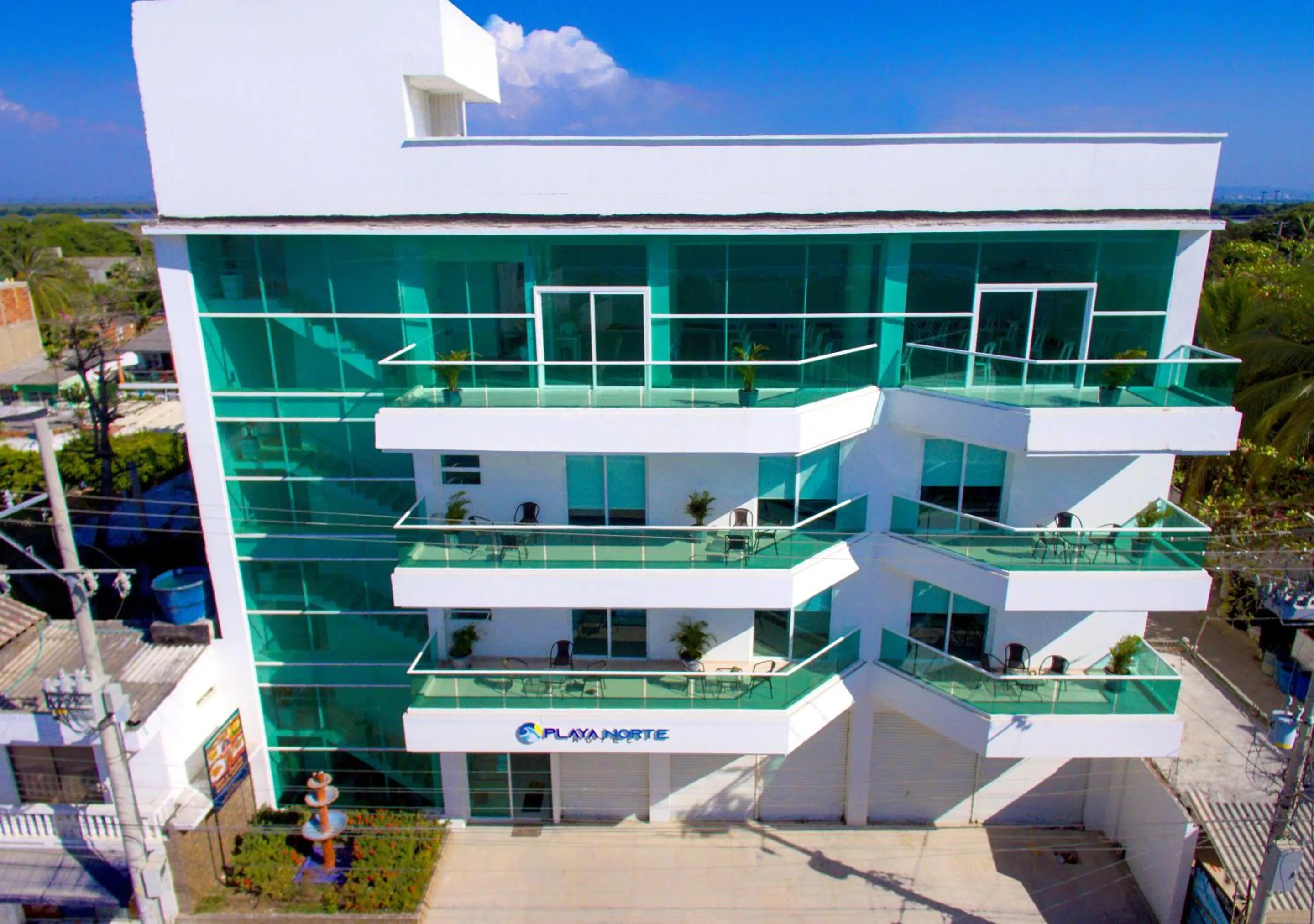 Property building in Playa Norte Hotel