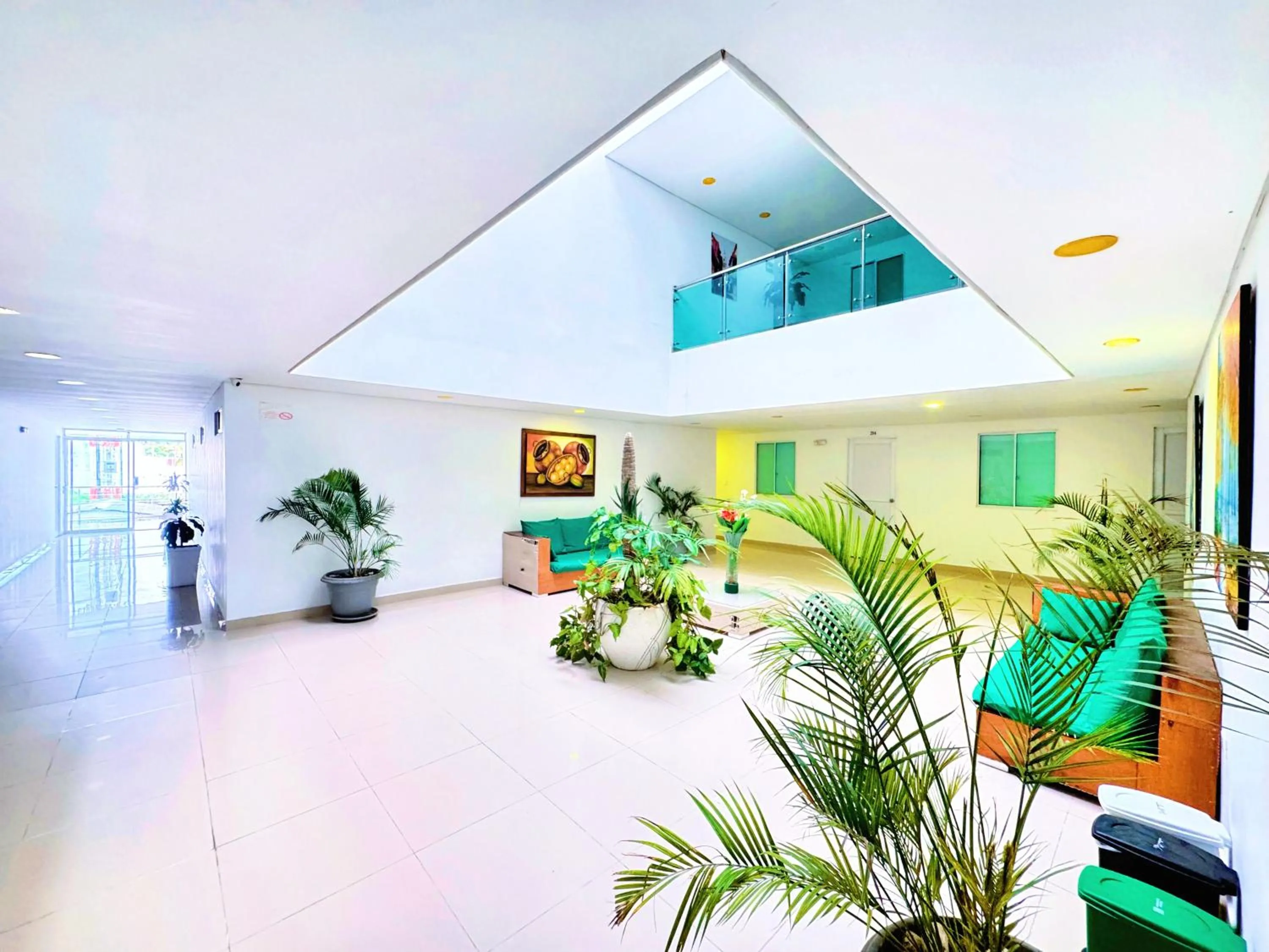 Lobby or reception in Playa Norte Hotel