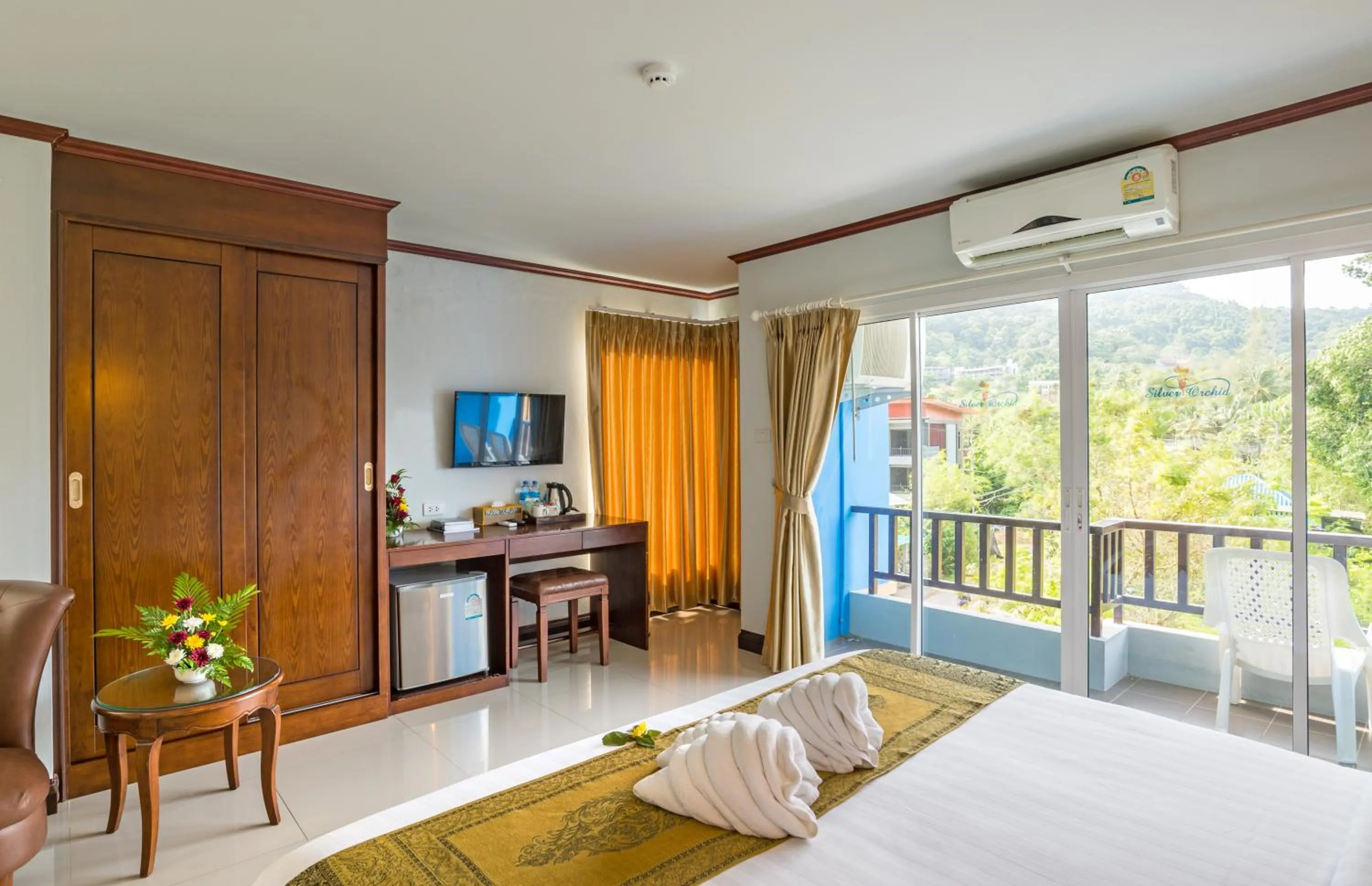 TV and multimedia, Bed in Aonang Silver Orchid Resort