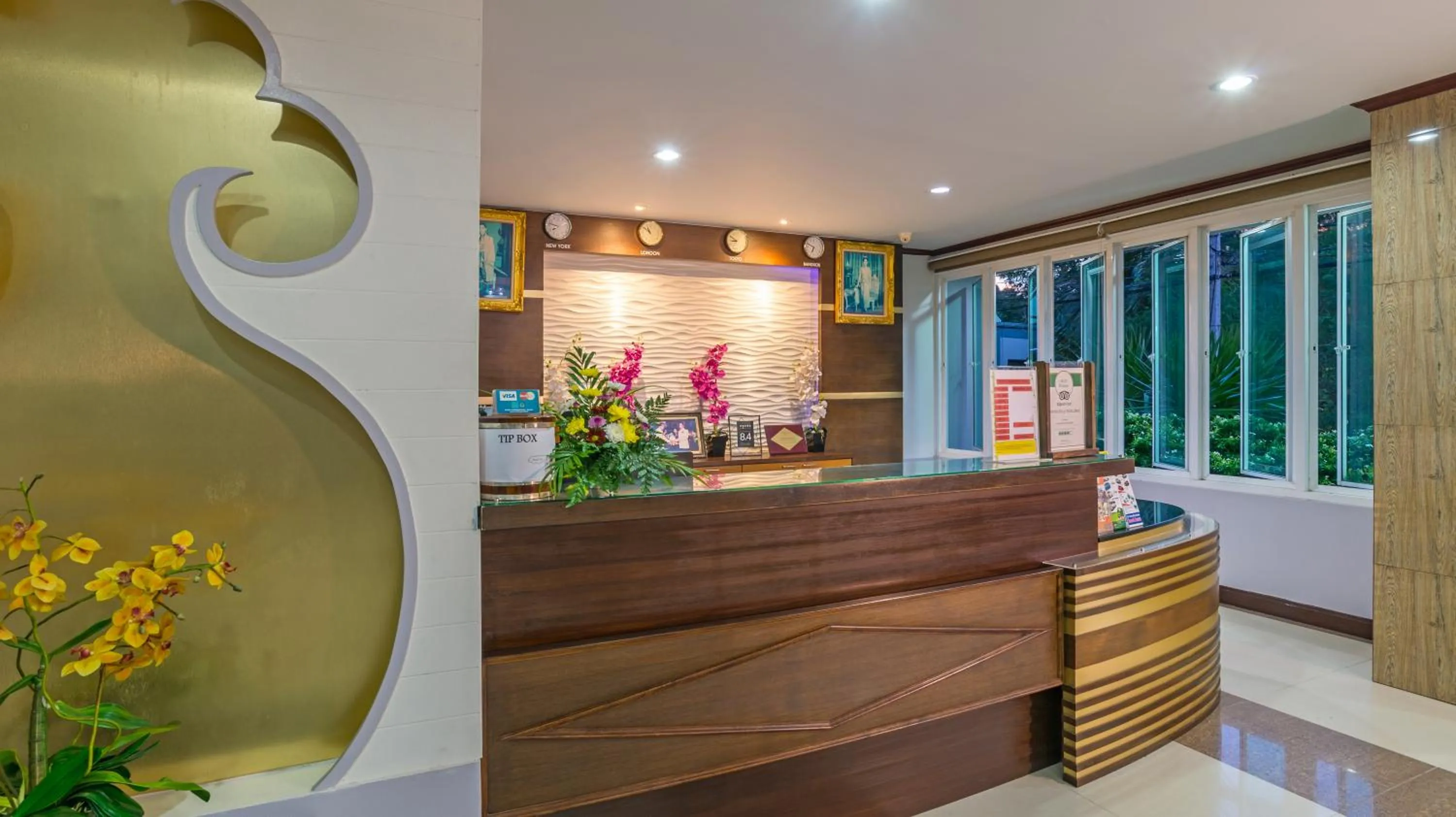 Lobby or reception in Aonang Silver Orchid Resort