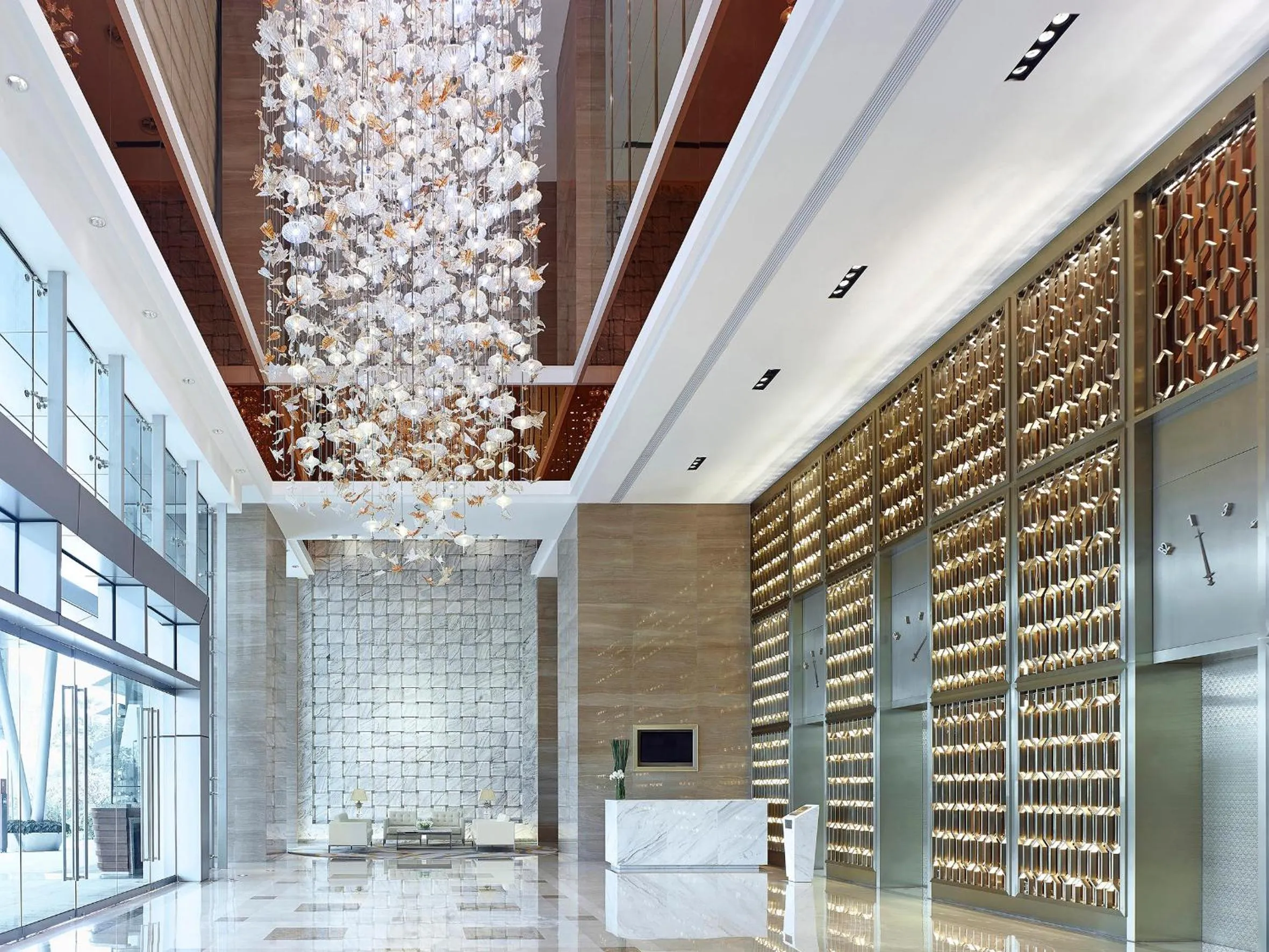 Lobby or reception in Langham Place Guangzhou