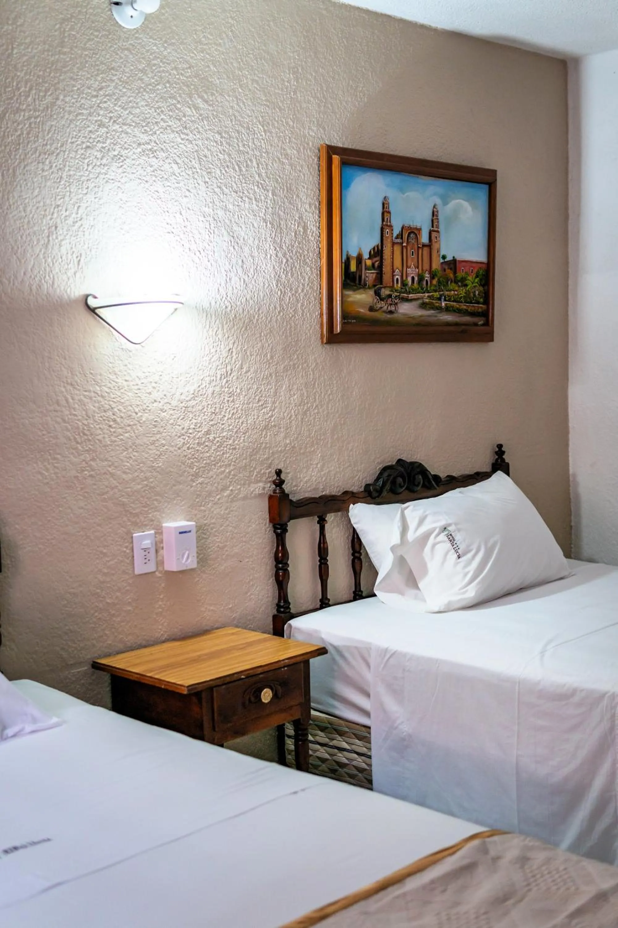 Bed in Hotel Santa Lucía