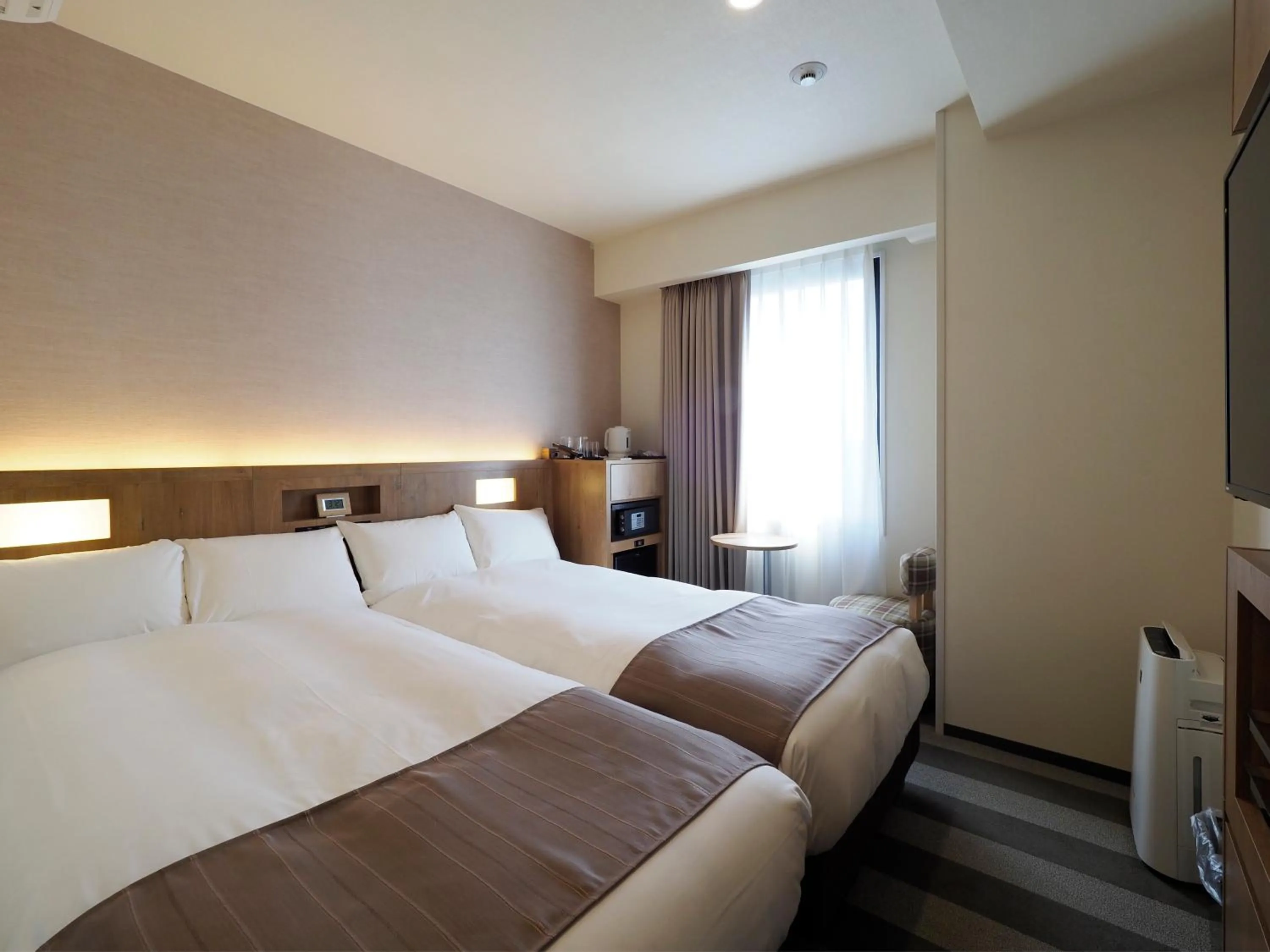 Bed in Far East Village Hotel Yokohama