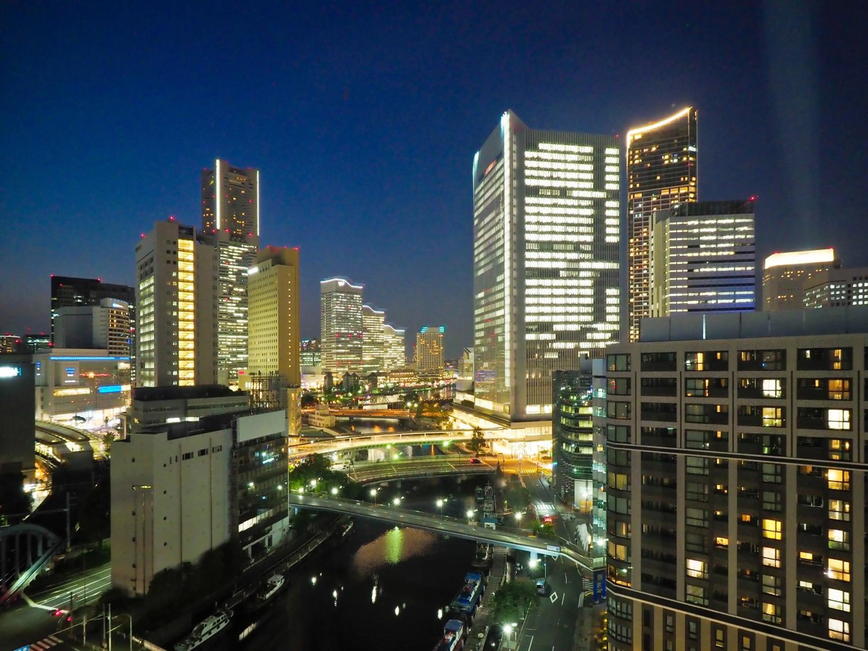 City view in Far East Village Hotel Yokohama