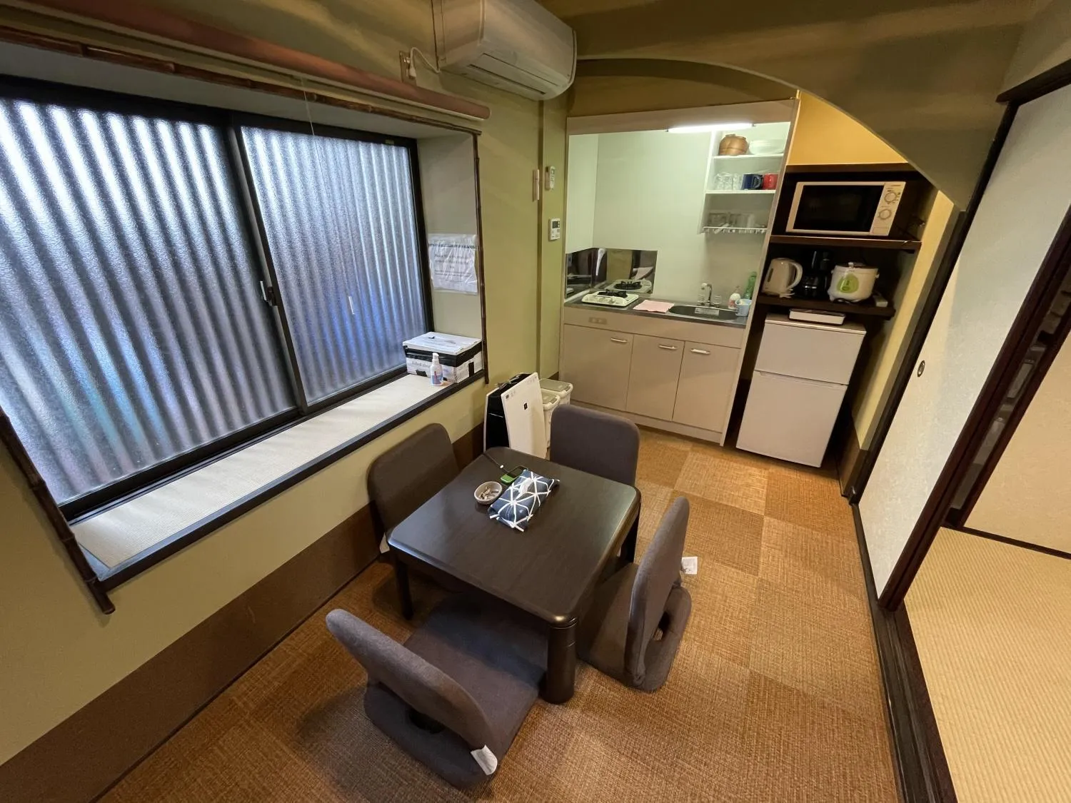 Kitchen or kitchenette in 三十三間堂近くのカノンハウス Kanon House