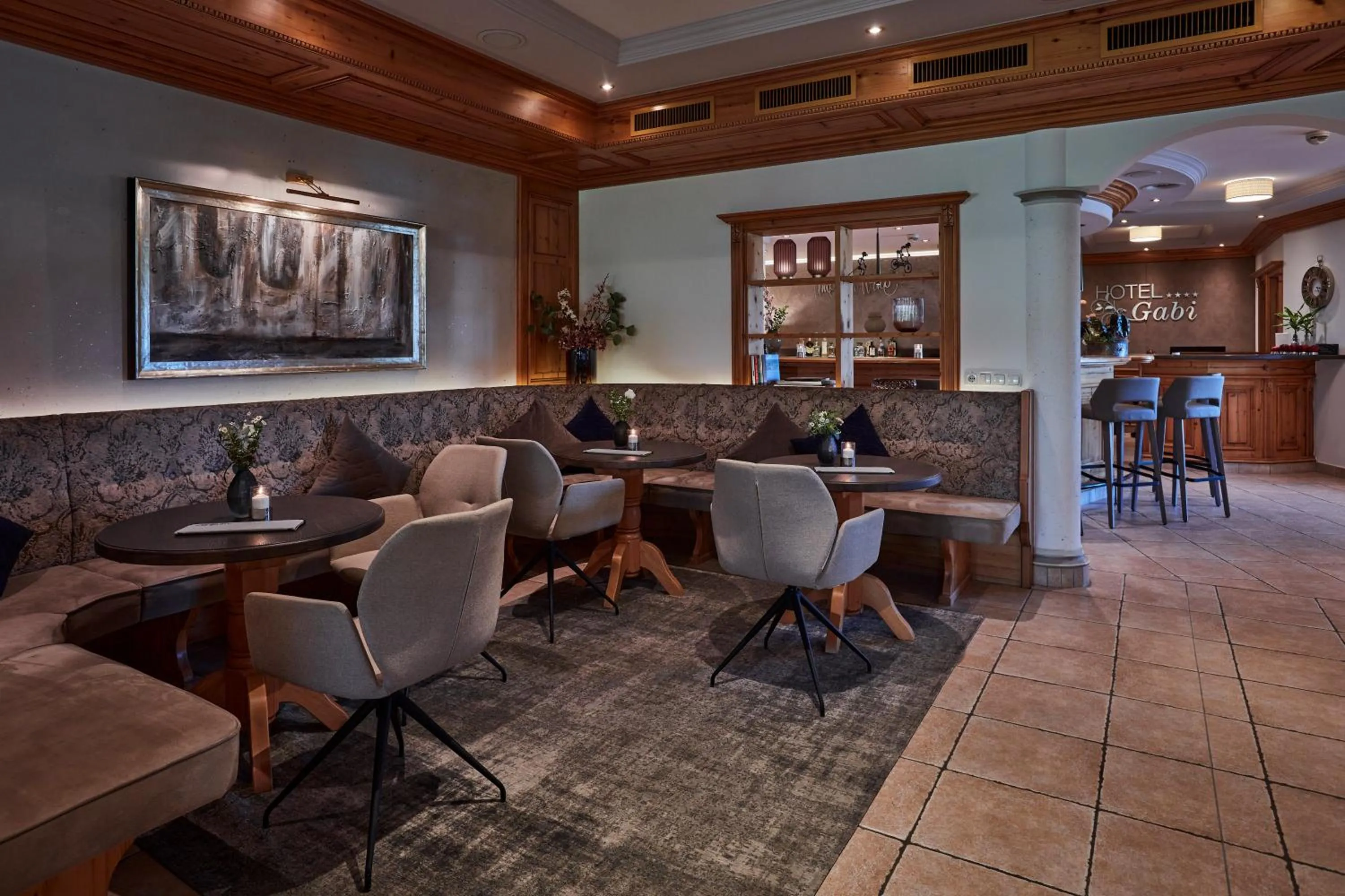 Lobby or reception in Hotel Gabi