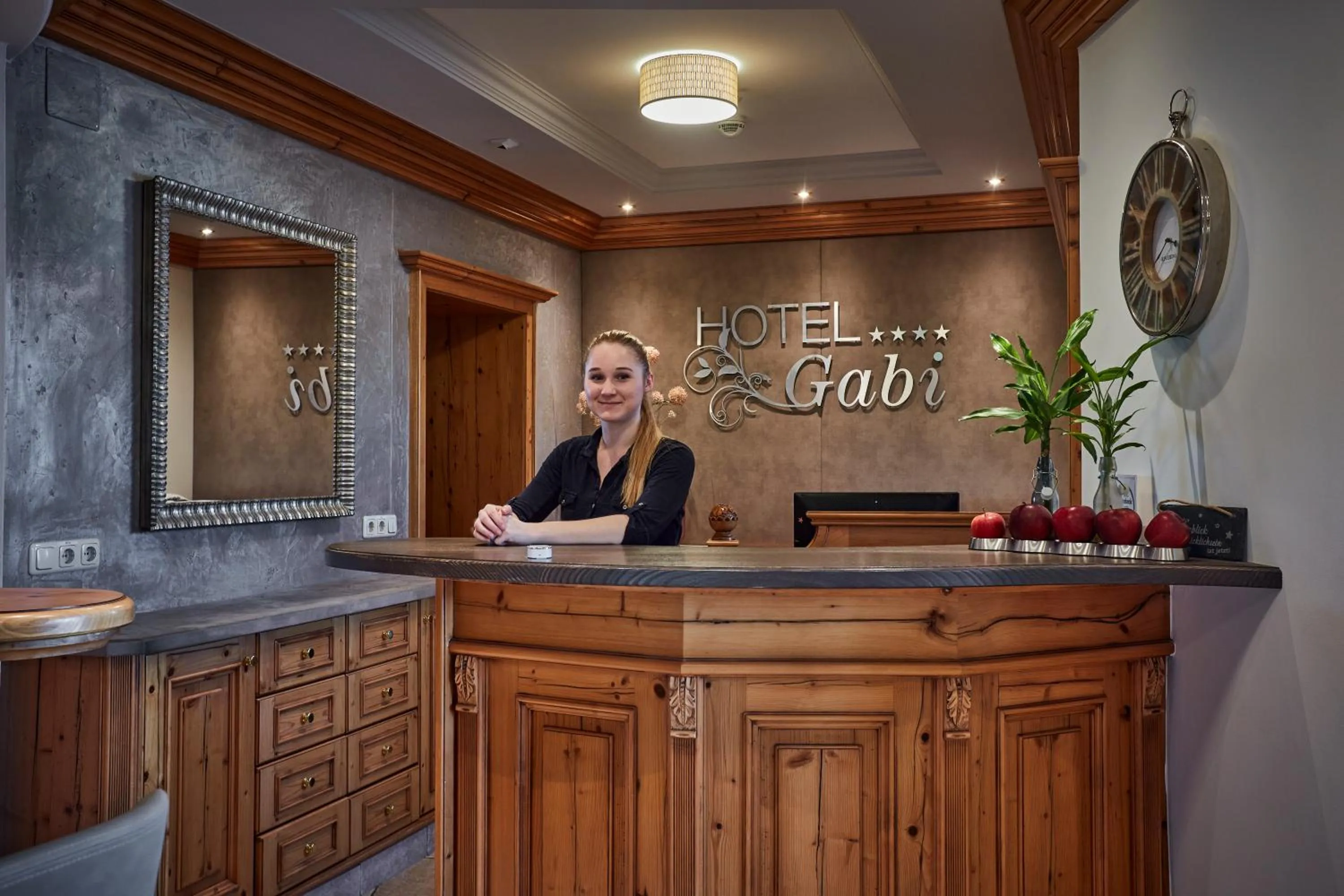 Lobby or reception in Hotel Gabi