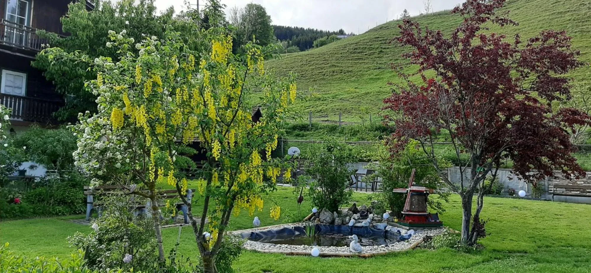Garden in Landhotel-Restaurant Willingshofer