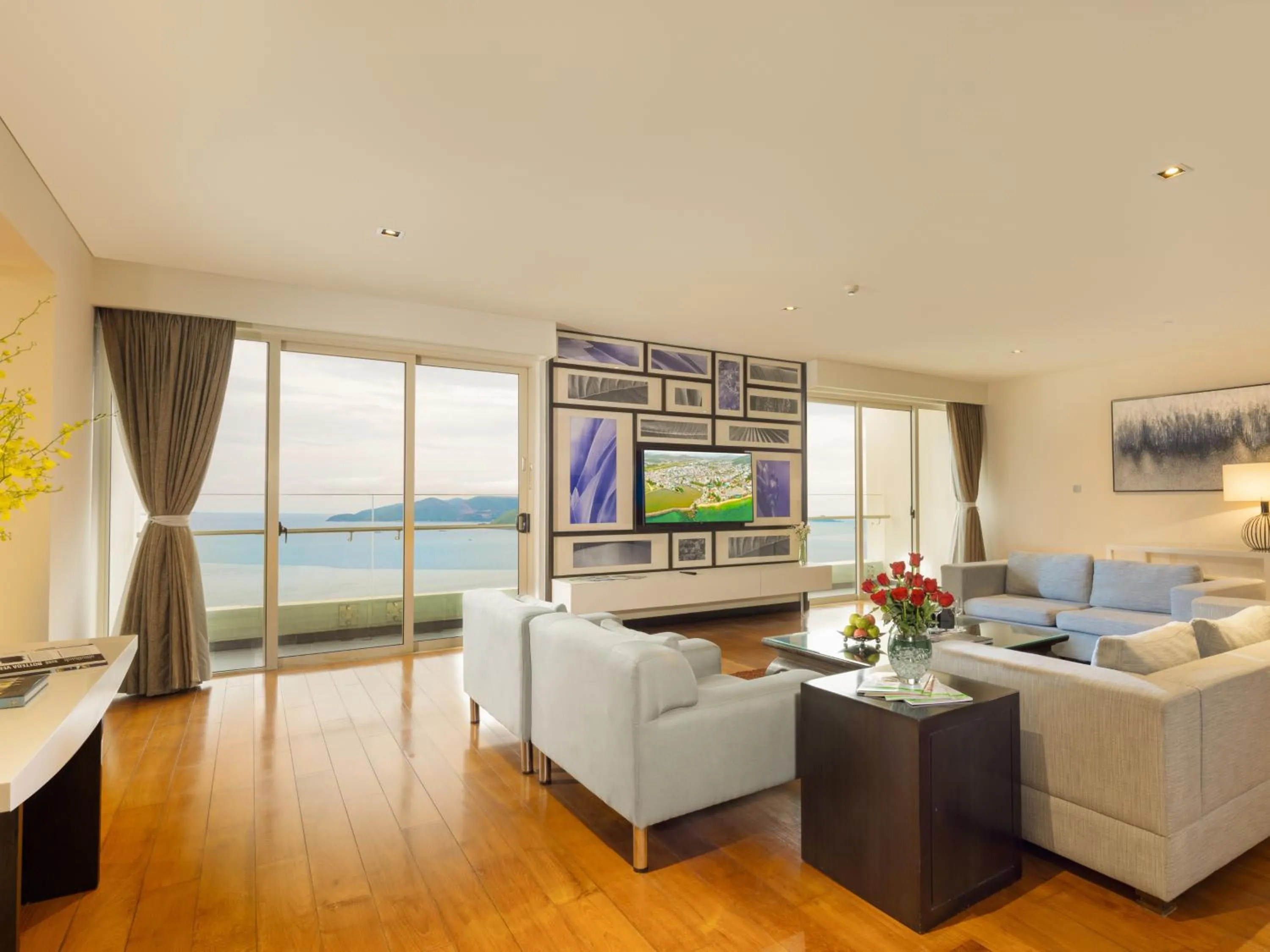 Communal lounge/ TV room in The Costa Nha Trang Residences