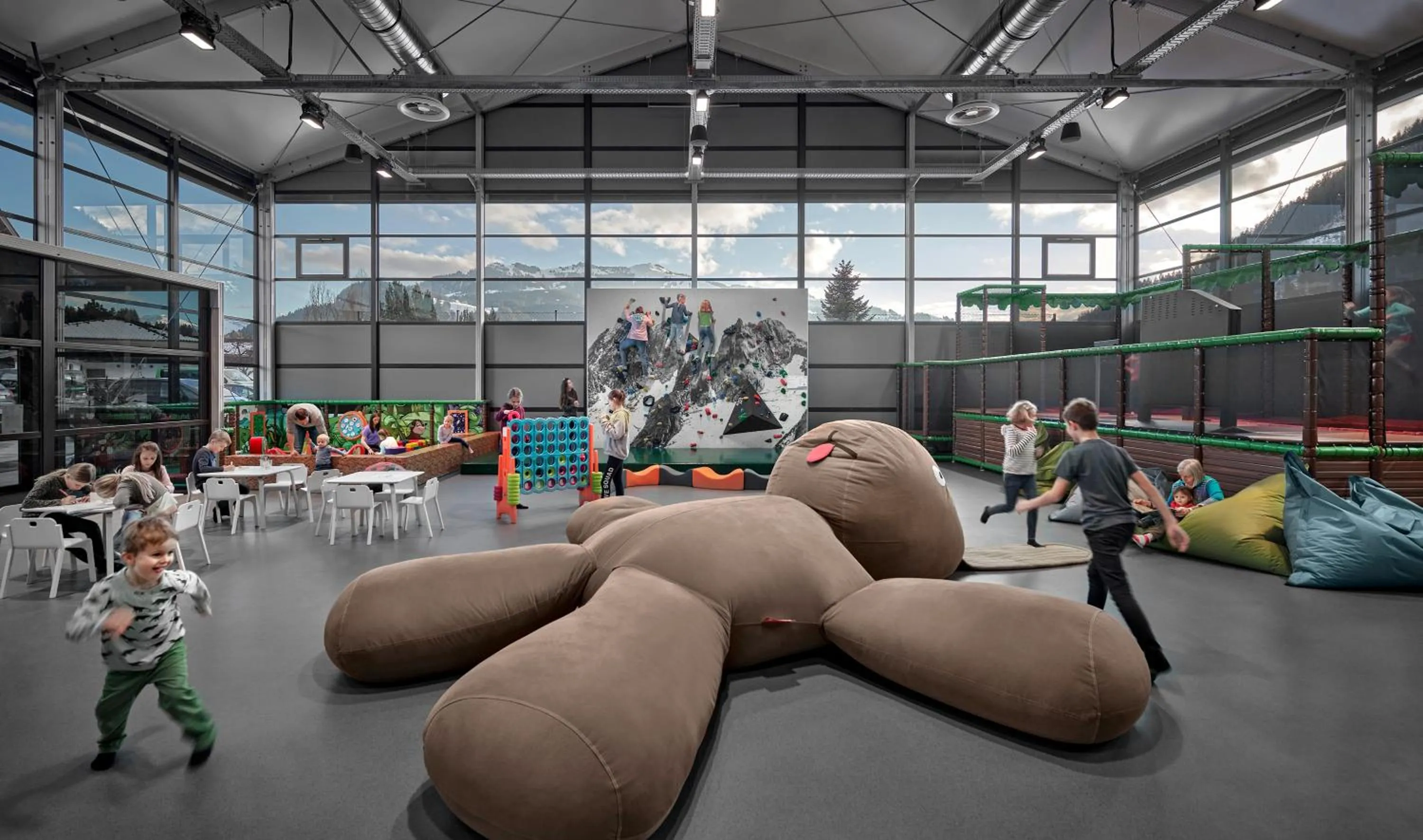 Children play ground in Lisi Family Hotel