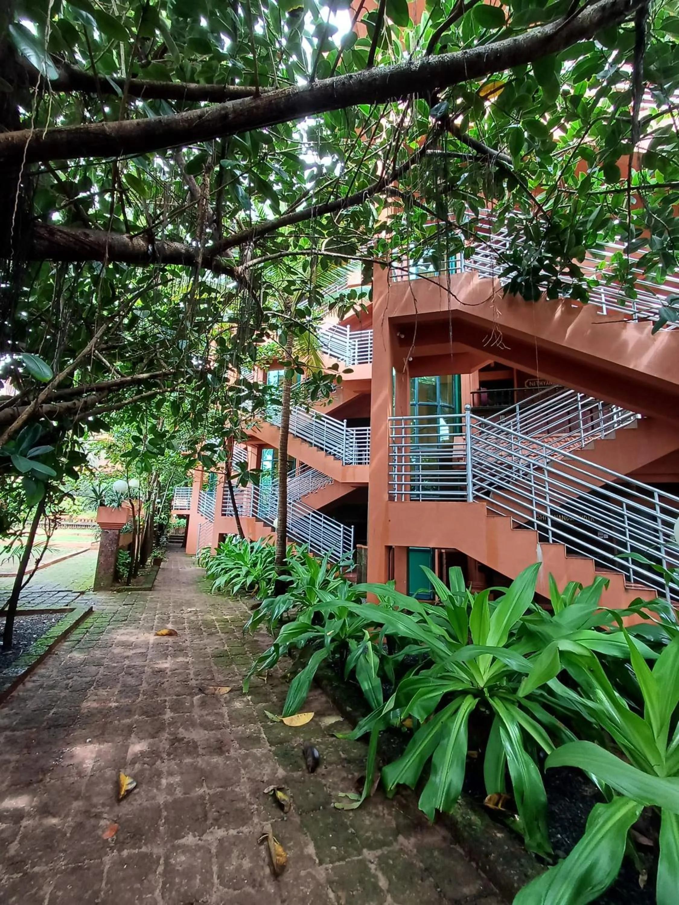 Balcony/Terrace in Krishna Beach Resort