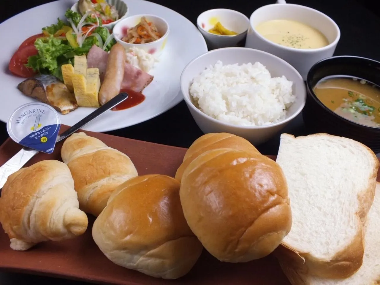Breakfast in Smile Hotel Okayama