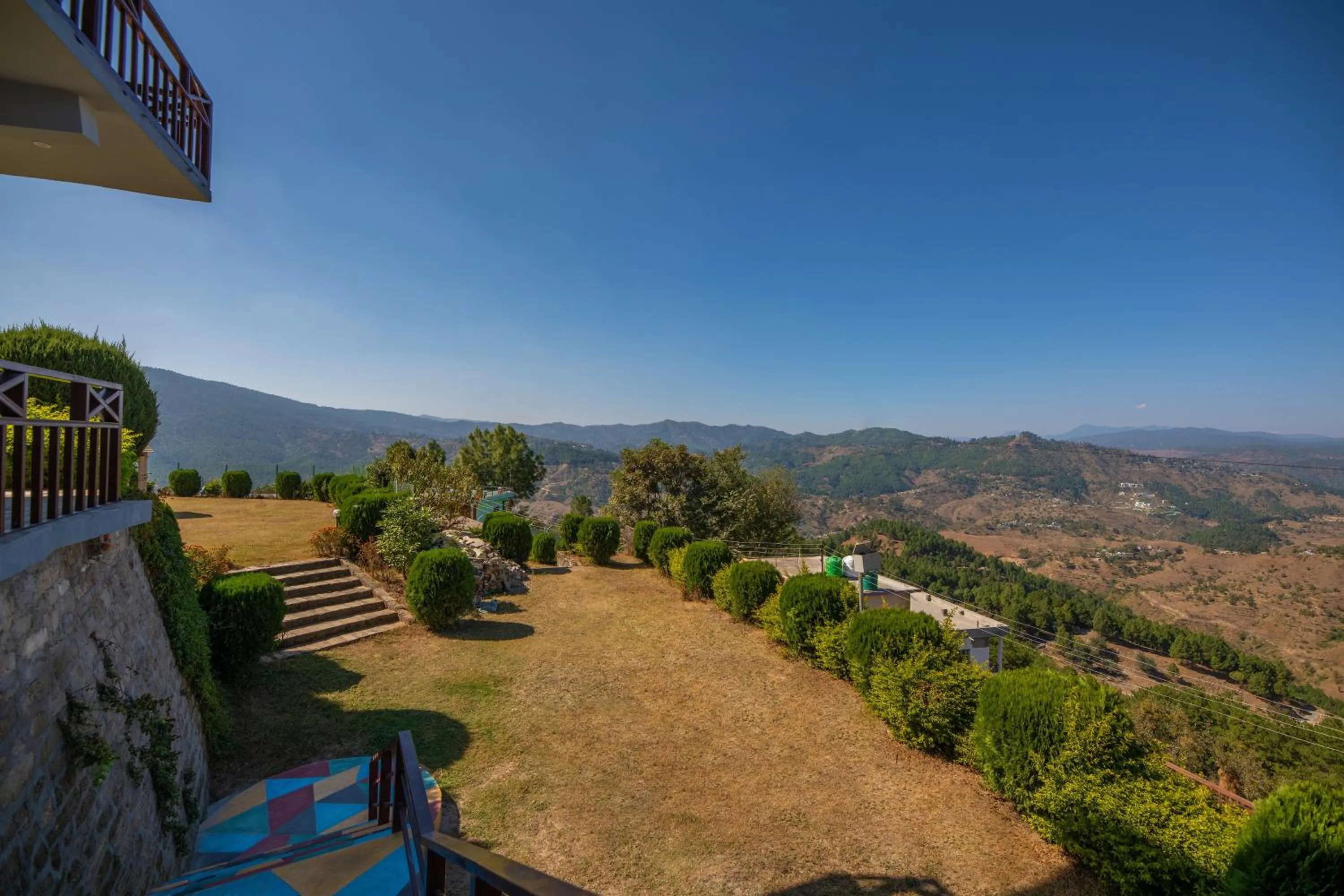 View (from property/room) in BluSalzz Homes - The Himalayan Bungalow, Almora - Uttarakhand