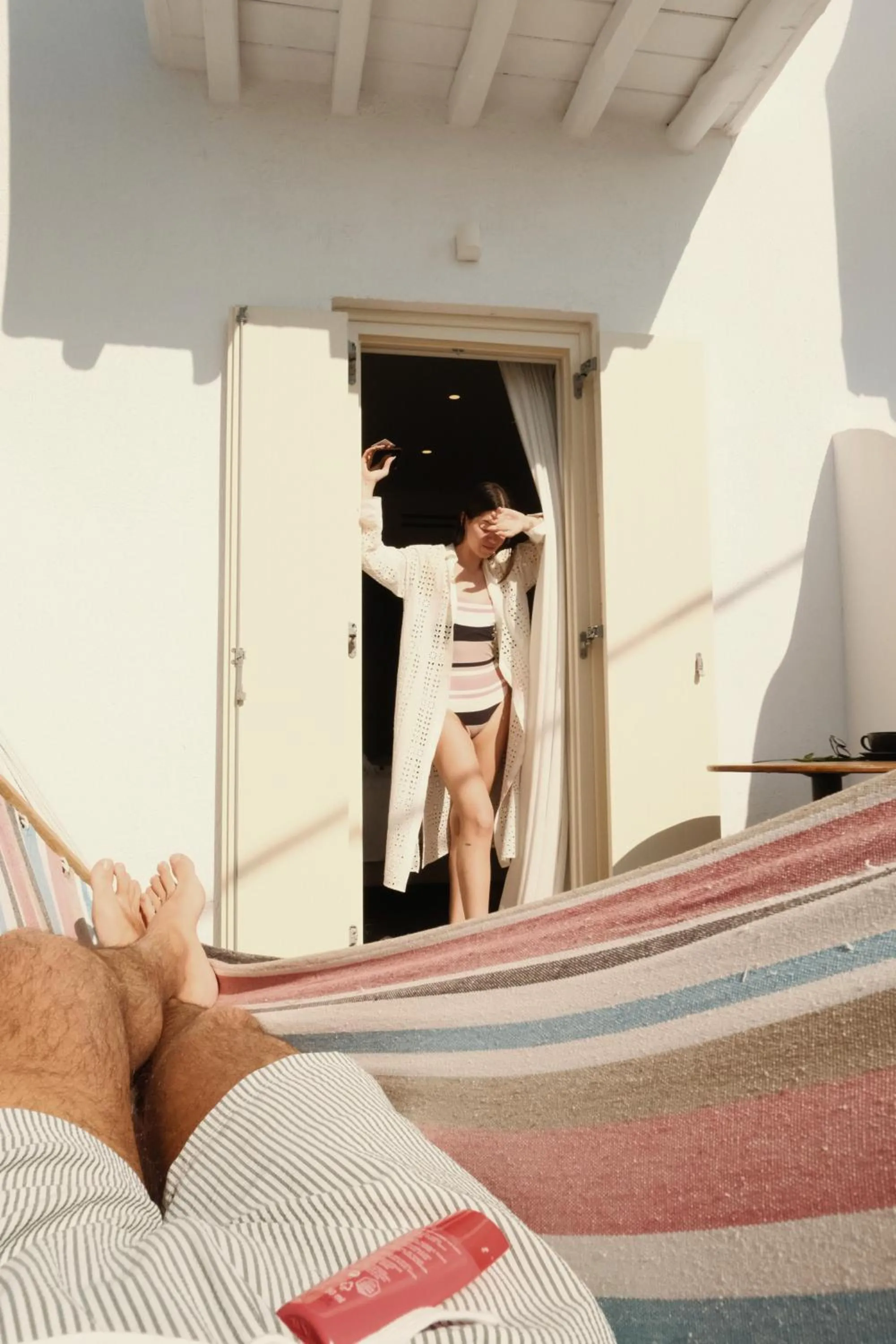 Yalos Hotel Sunset view Mykonos town private rooms