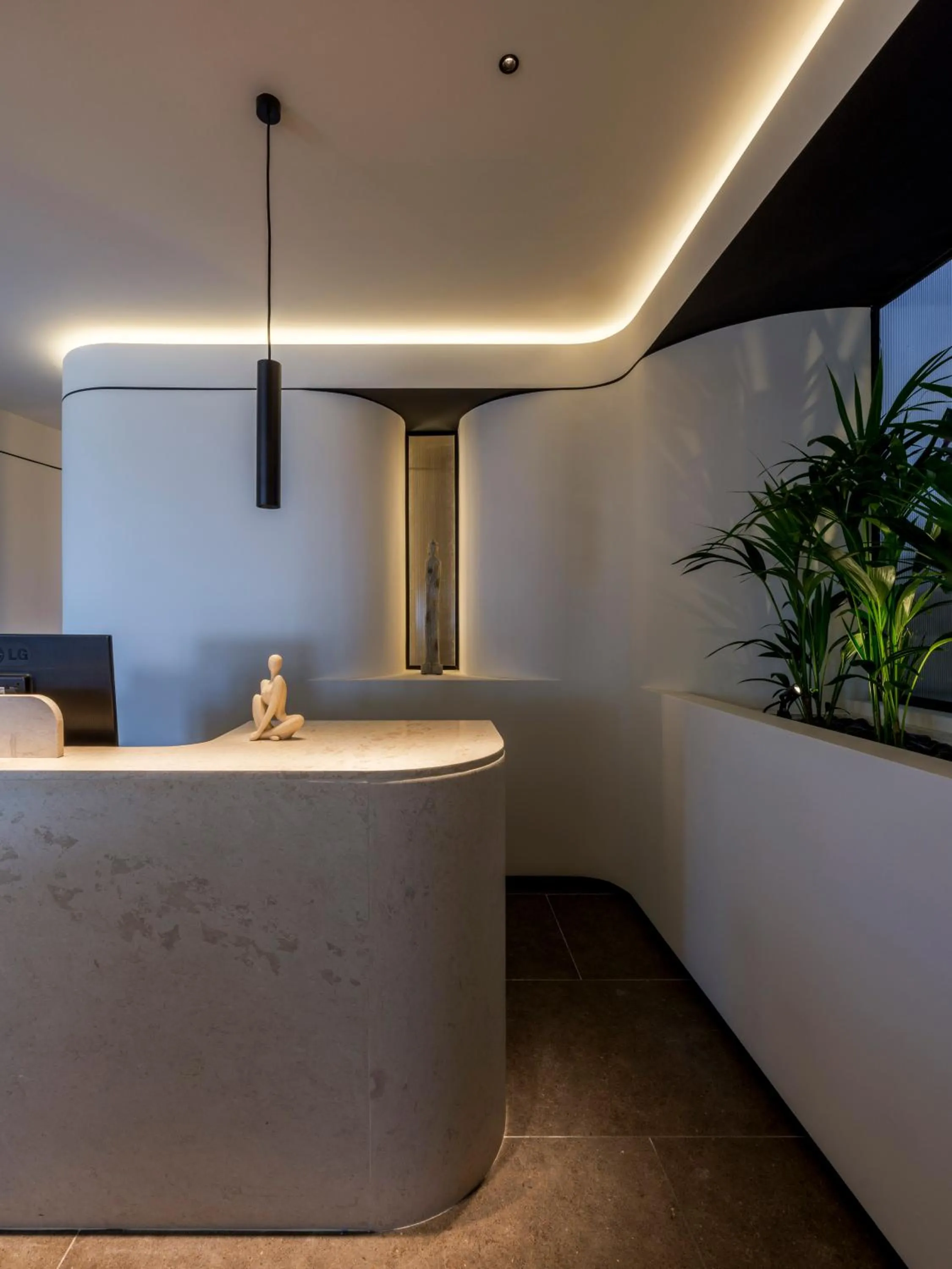 Lobby or reception in Yalos Hotel Sunset view Mykonos town private rooms