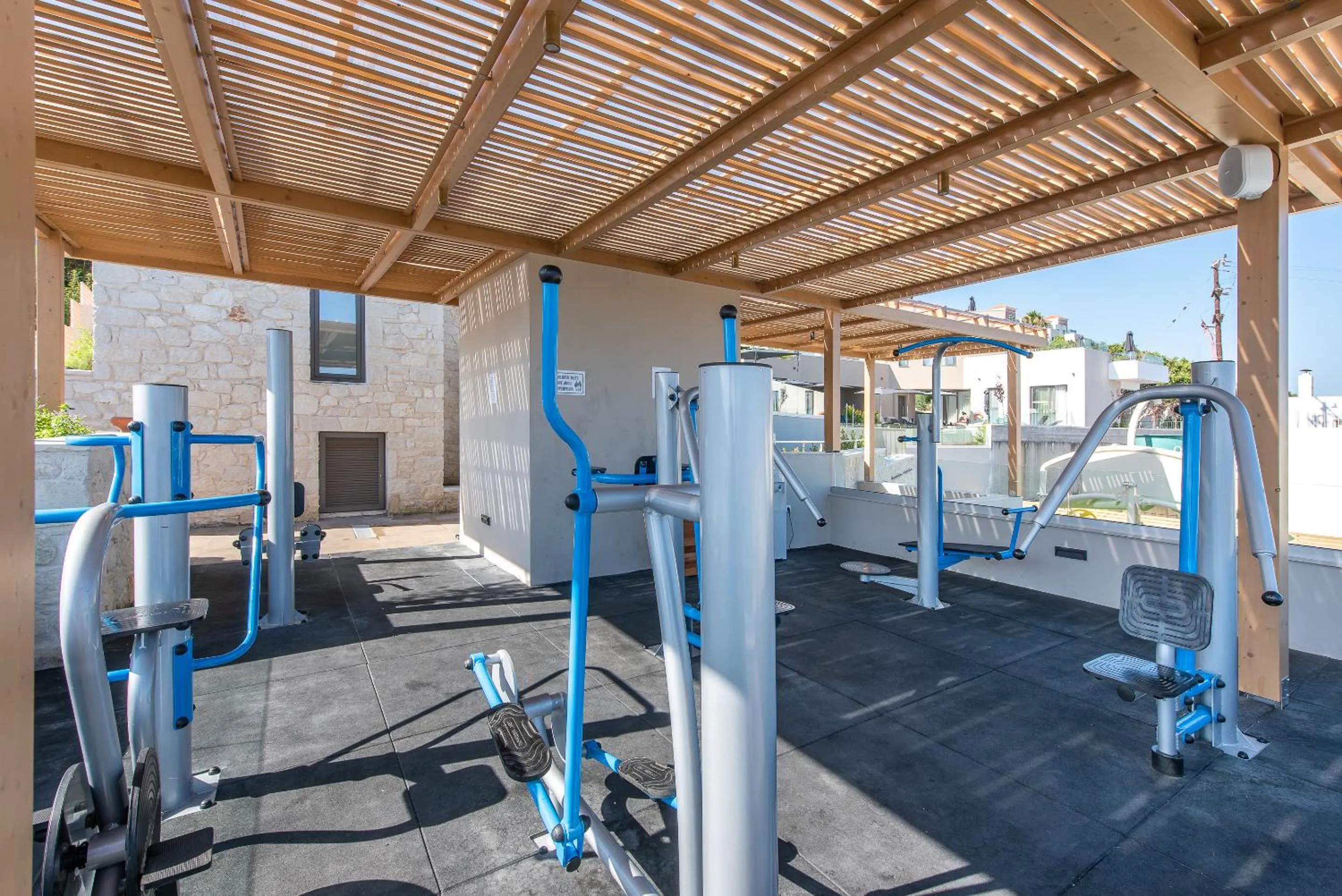Fitness centre/facilities in Caldera Village