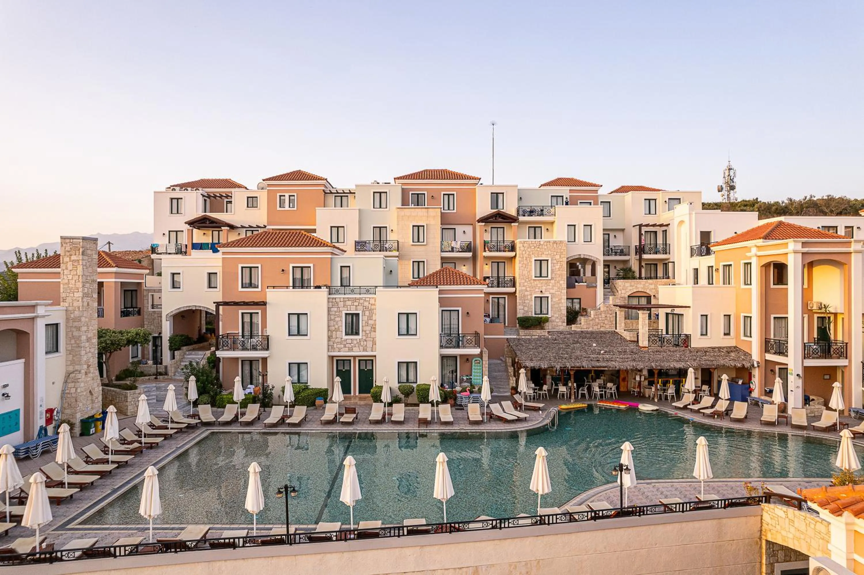 Swimming pool in Caldera Village