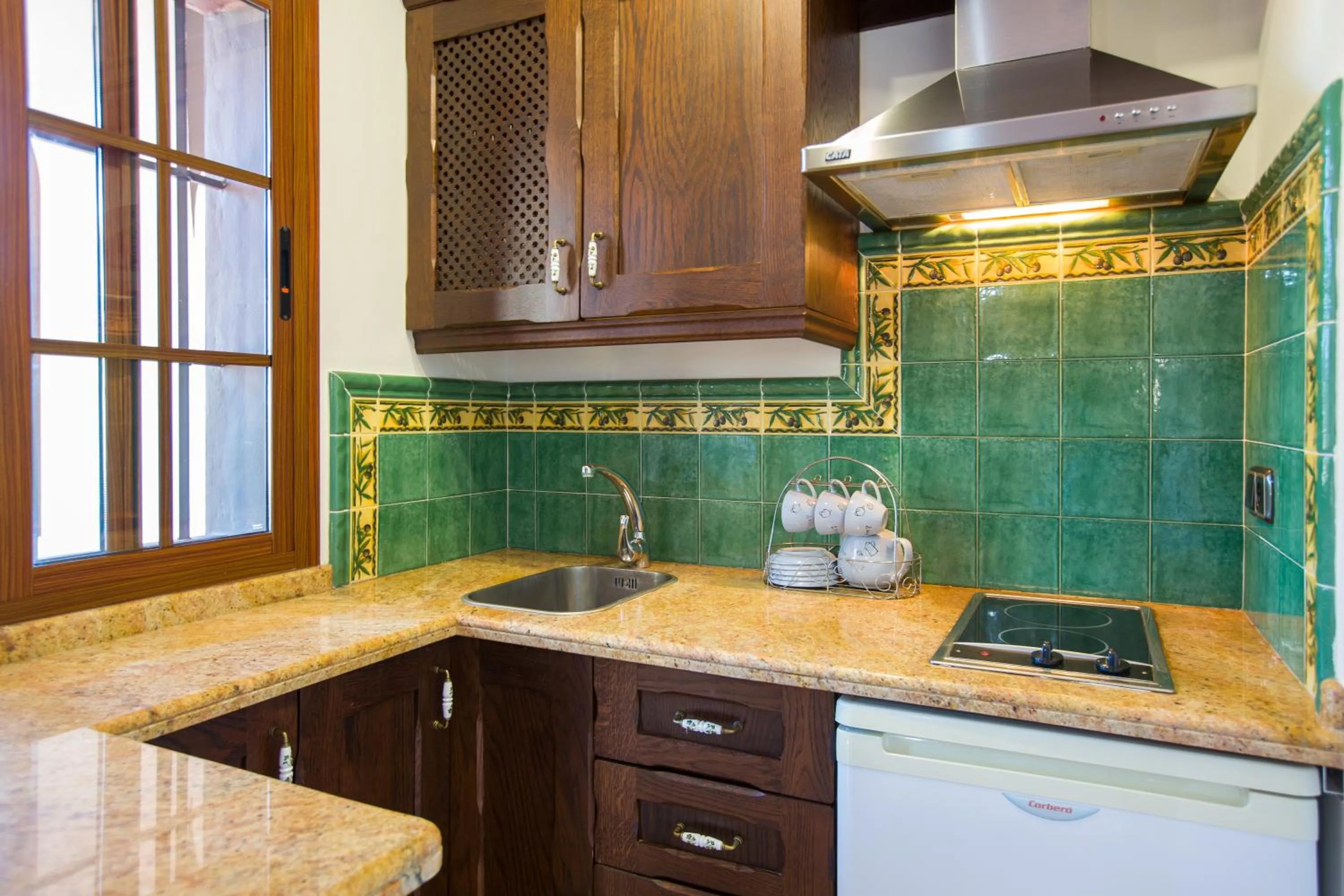 Kitchen or kitchenette in Hostal Don Joaquín Alora