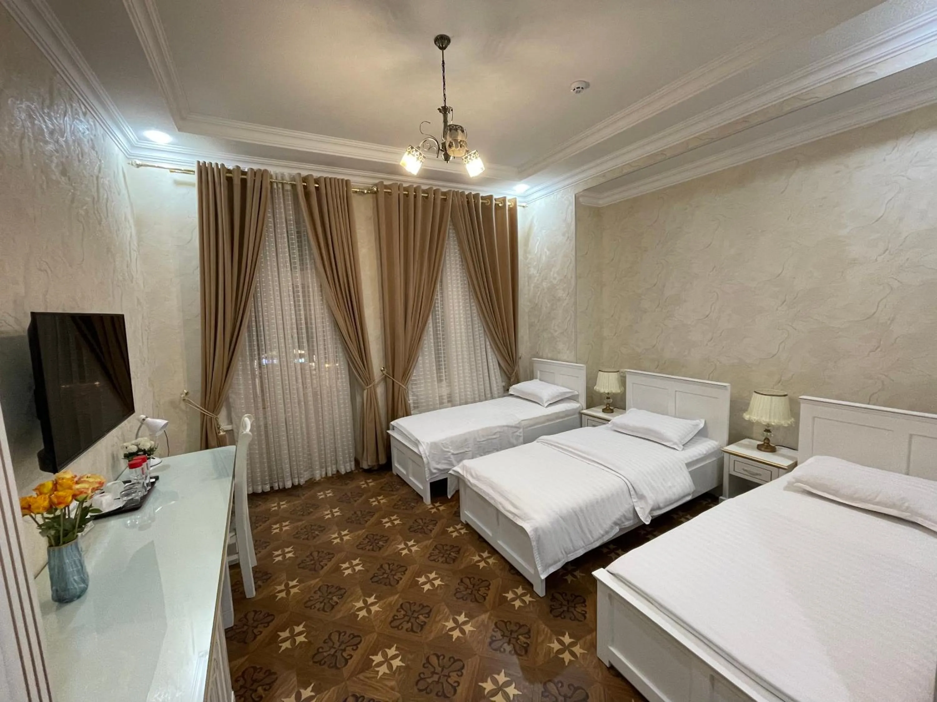 Bed in IZUMRUD PALACE