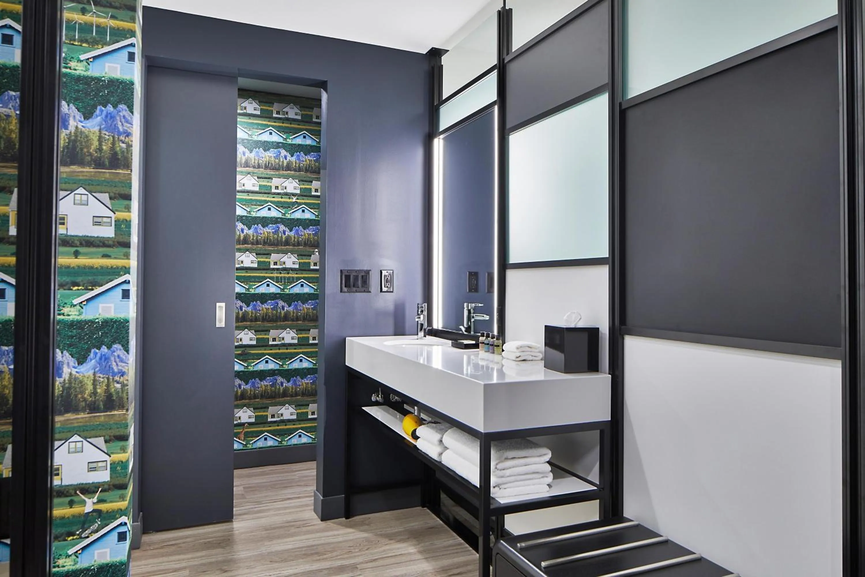 Bathroom in Aloft Chattanooga Hamilton Place