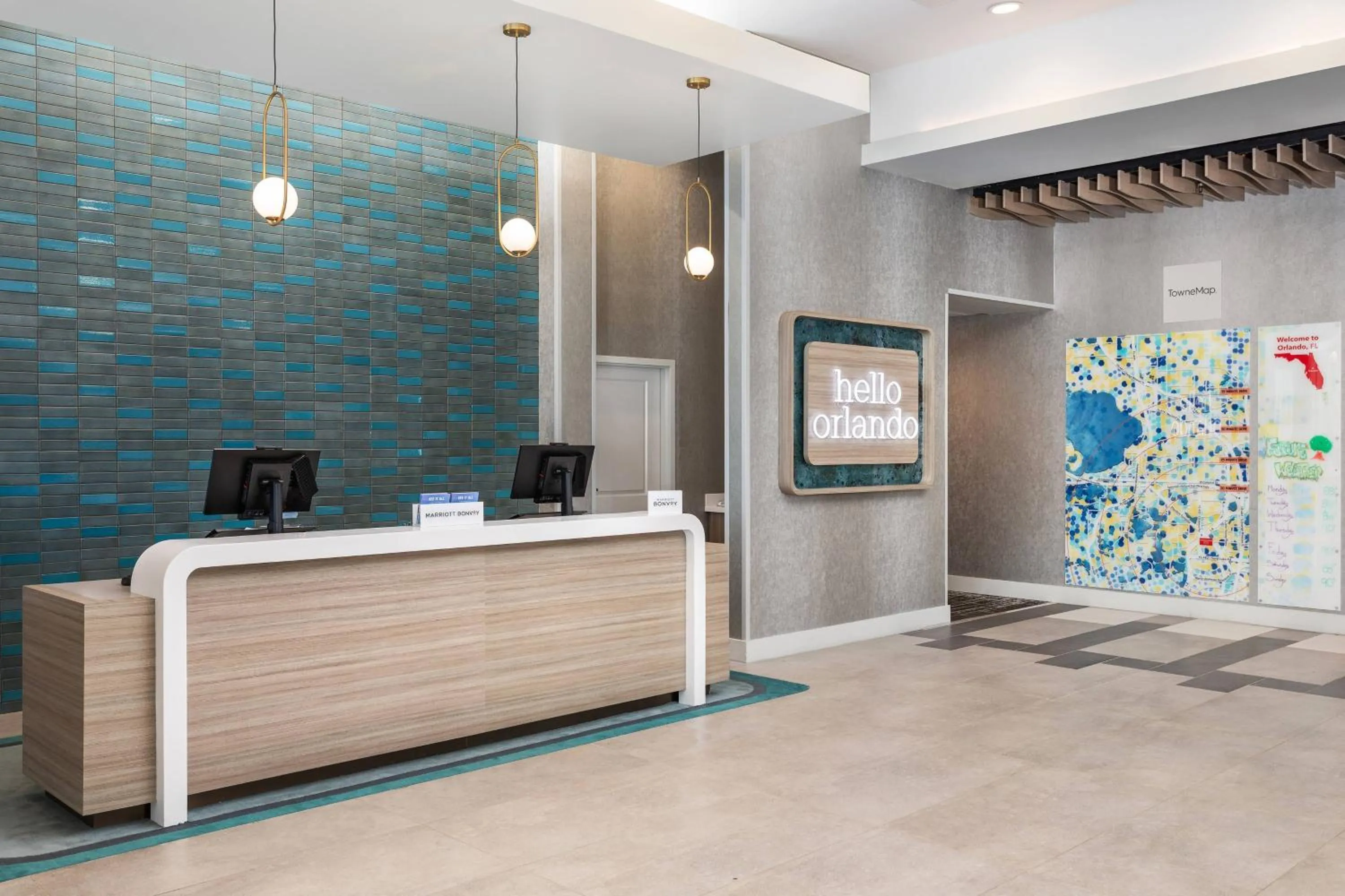 Lobby or reception in TownePlace Suites By Marriott Orlando Southwest Near Universal