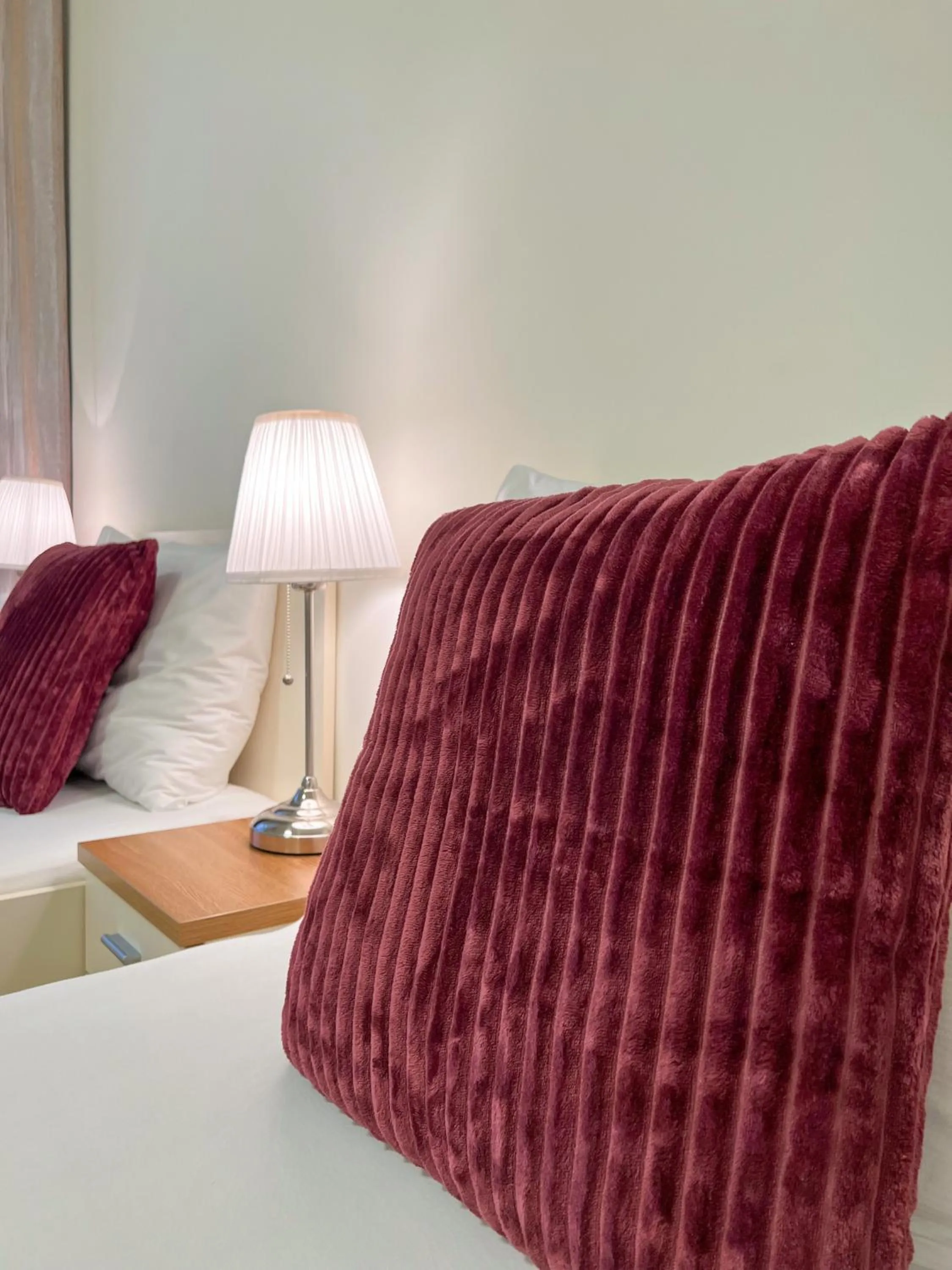 Bed in Riess City Rooms - Self Check-in