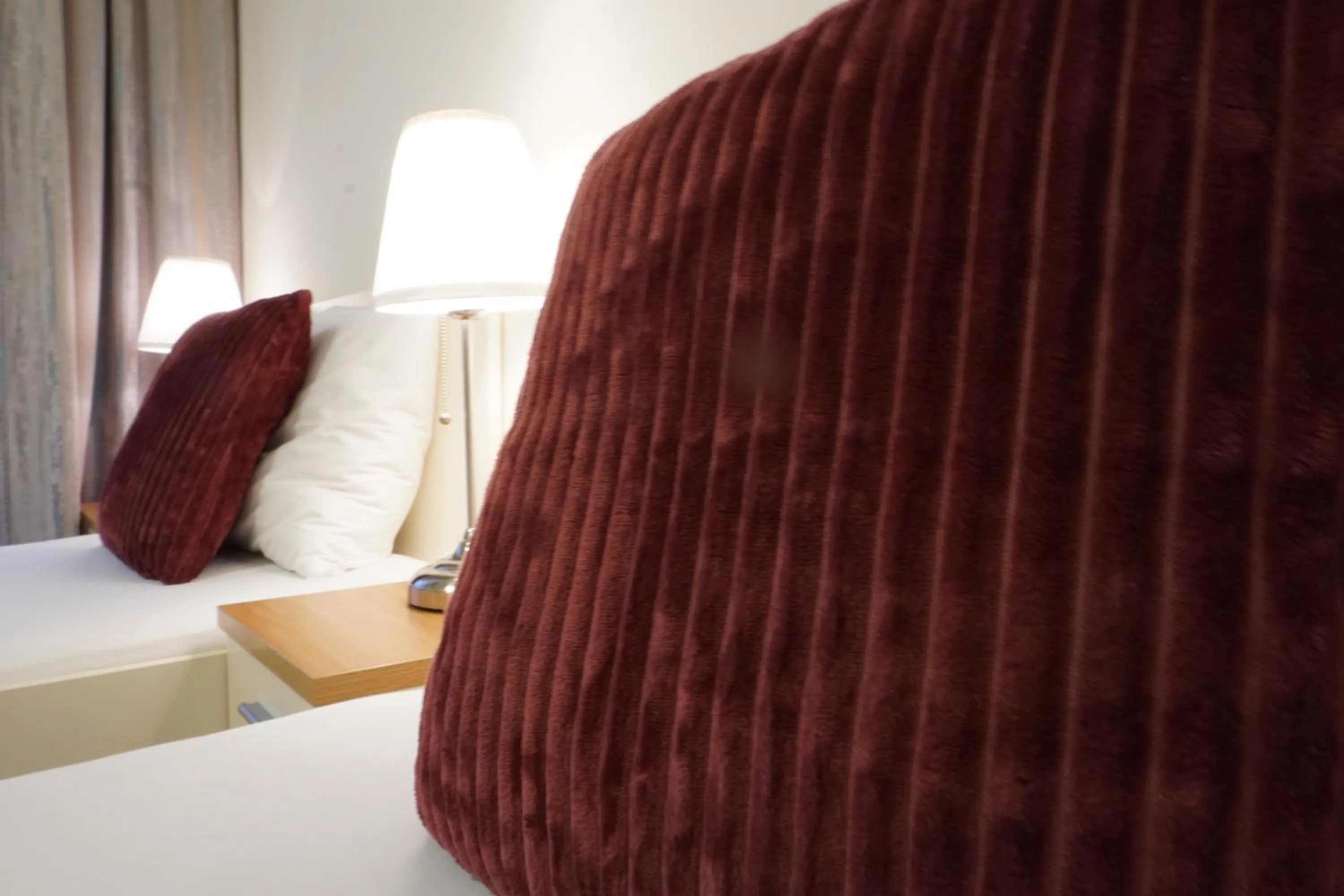 Bed in Riess City Rooms - Self Check-in