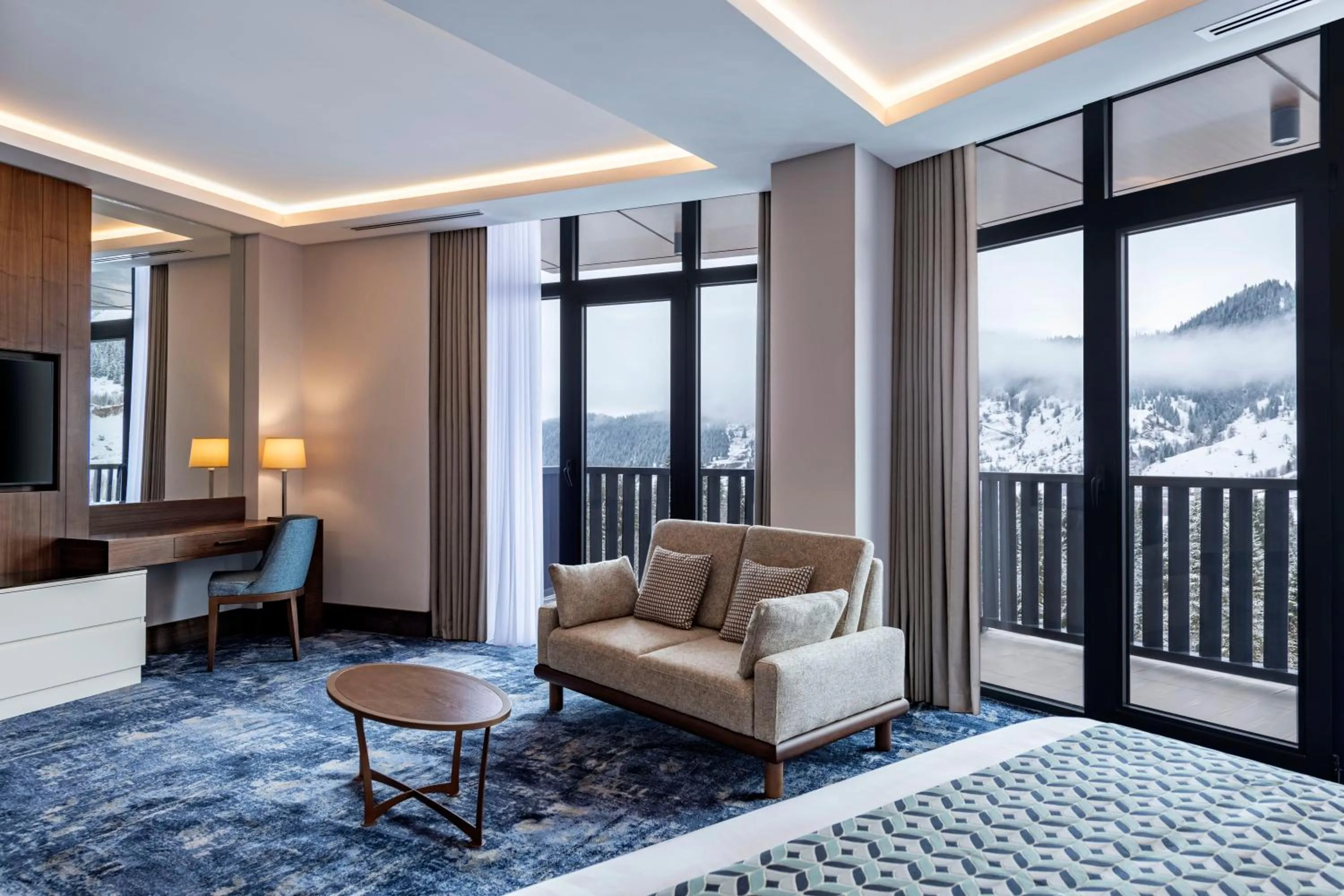 Living room in Ambassadori Goderdzi Hotel