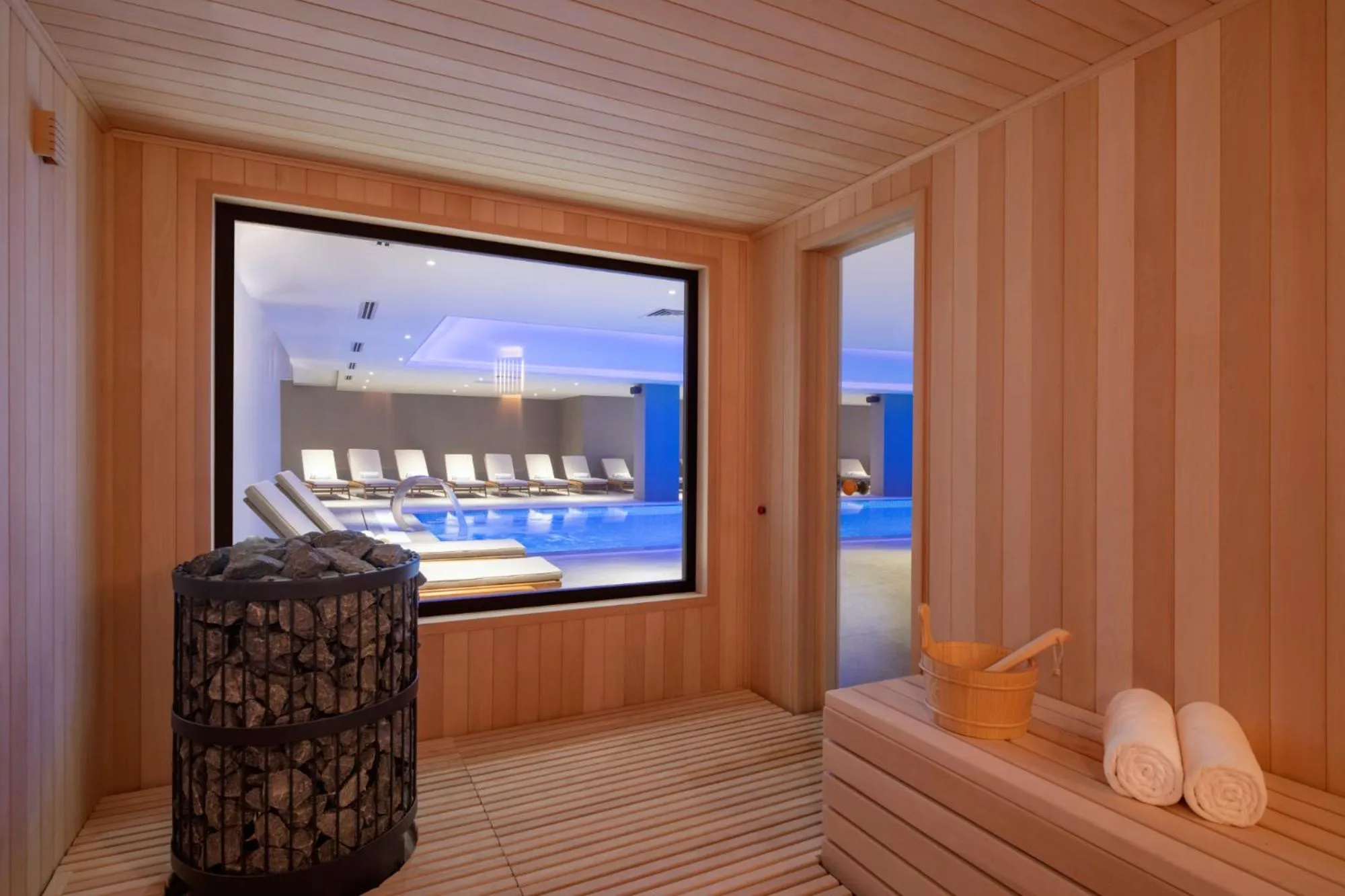 Sauna in Ambassadori Goderdzi Hotel