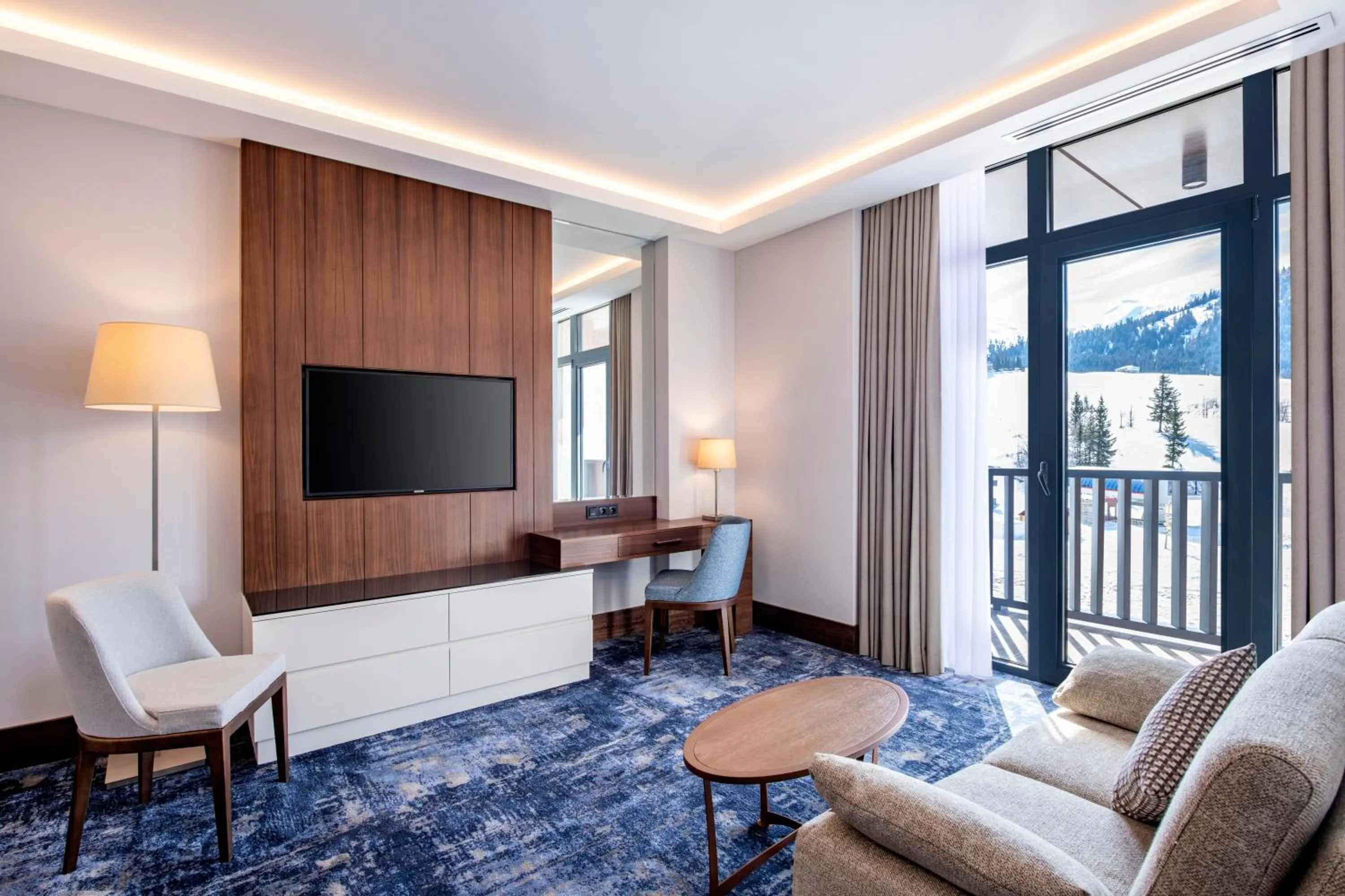 Living room in Ambassadori Goderdzi Hotel