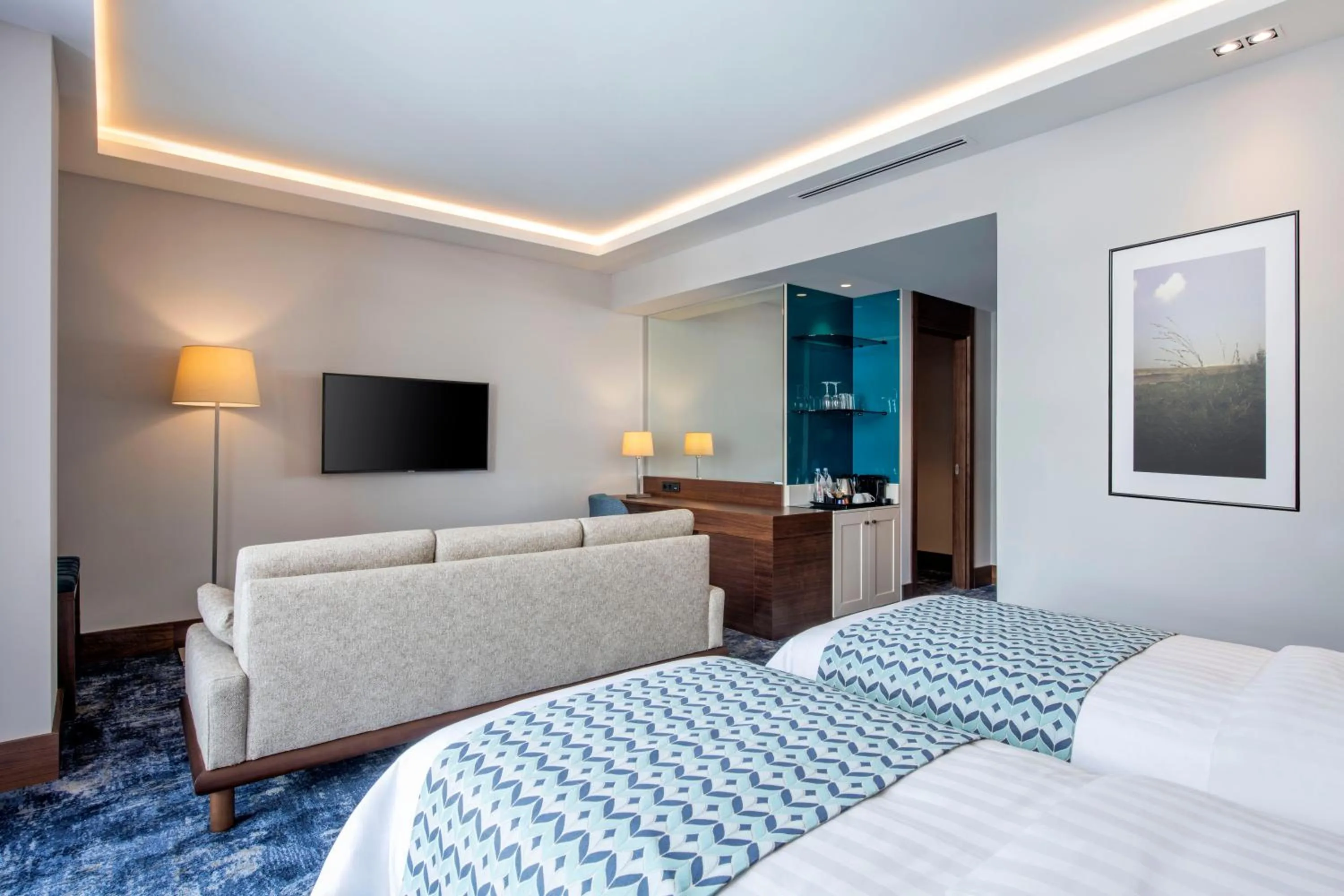 Photo of the whole room, Bed in Ambassadori Goderdzi Hotel