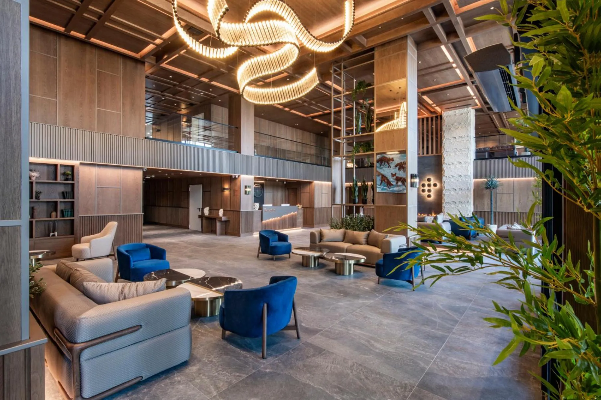 Lobby or reception in Ambassadori Goderdzi Hotel