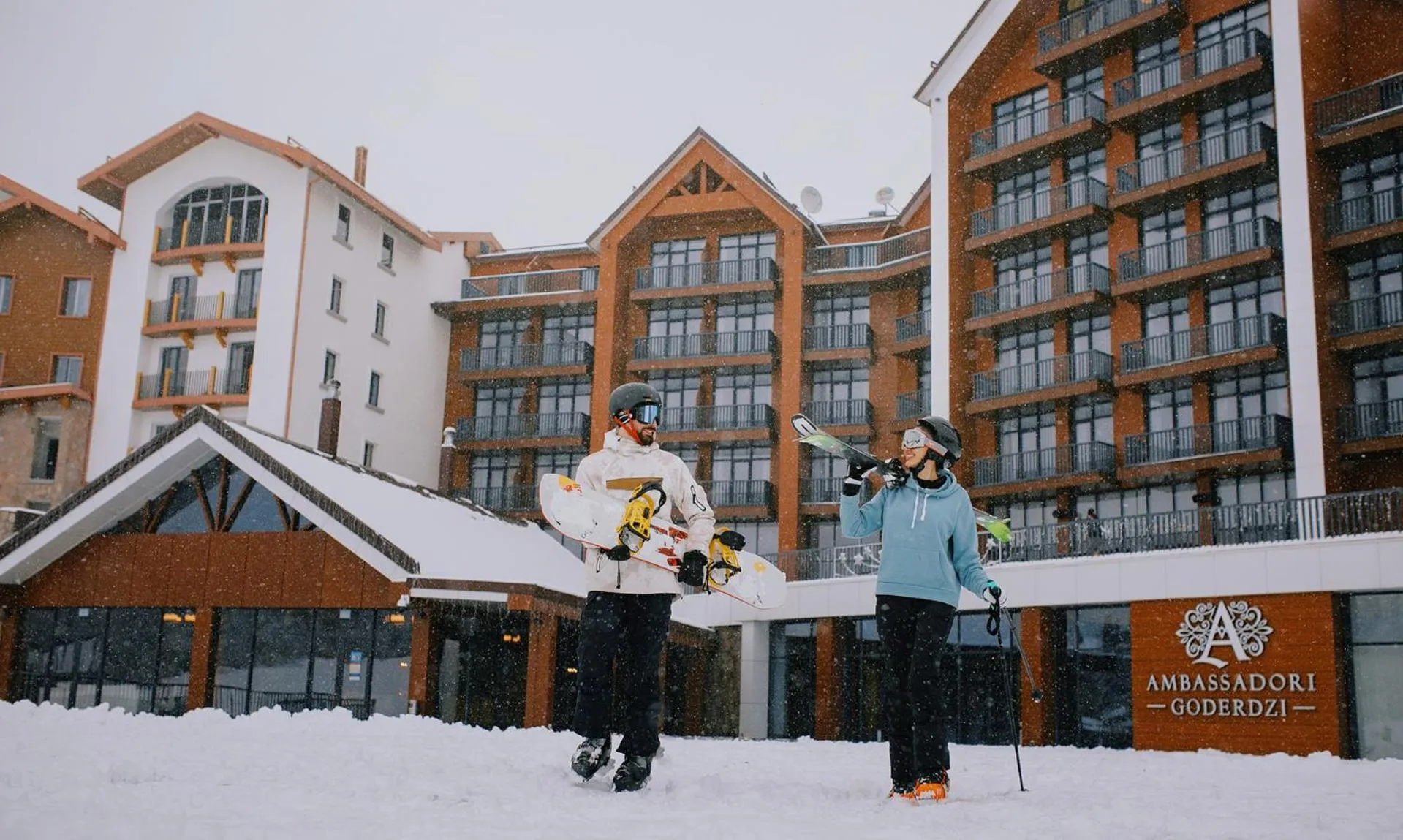 Property building in Ambassadori Goderdzi Hotel