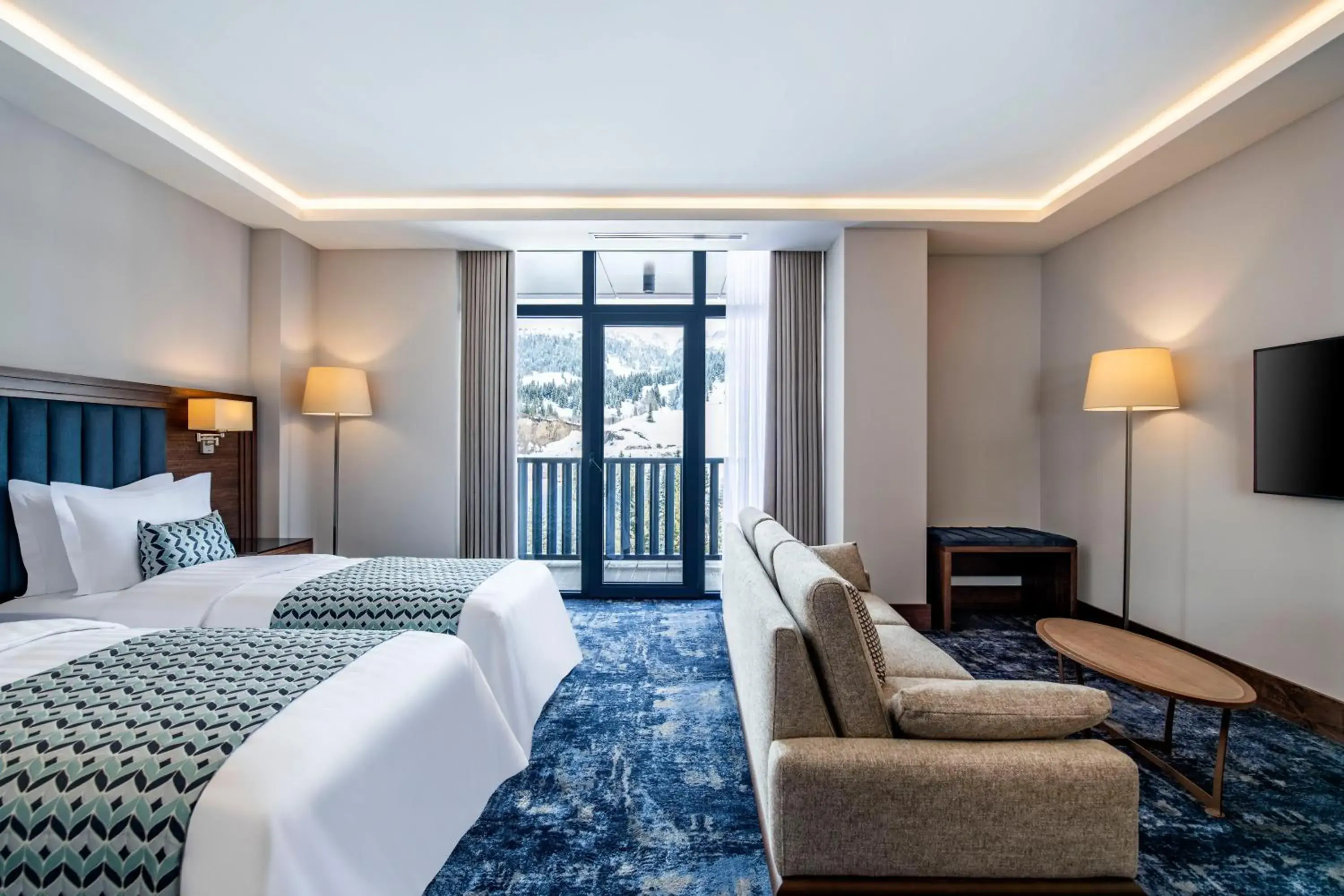 Superior Twin Room in Ambassadori Goderdzi Hotel Superior Twin Room in Ambassadori Goderdzi Hotel