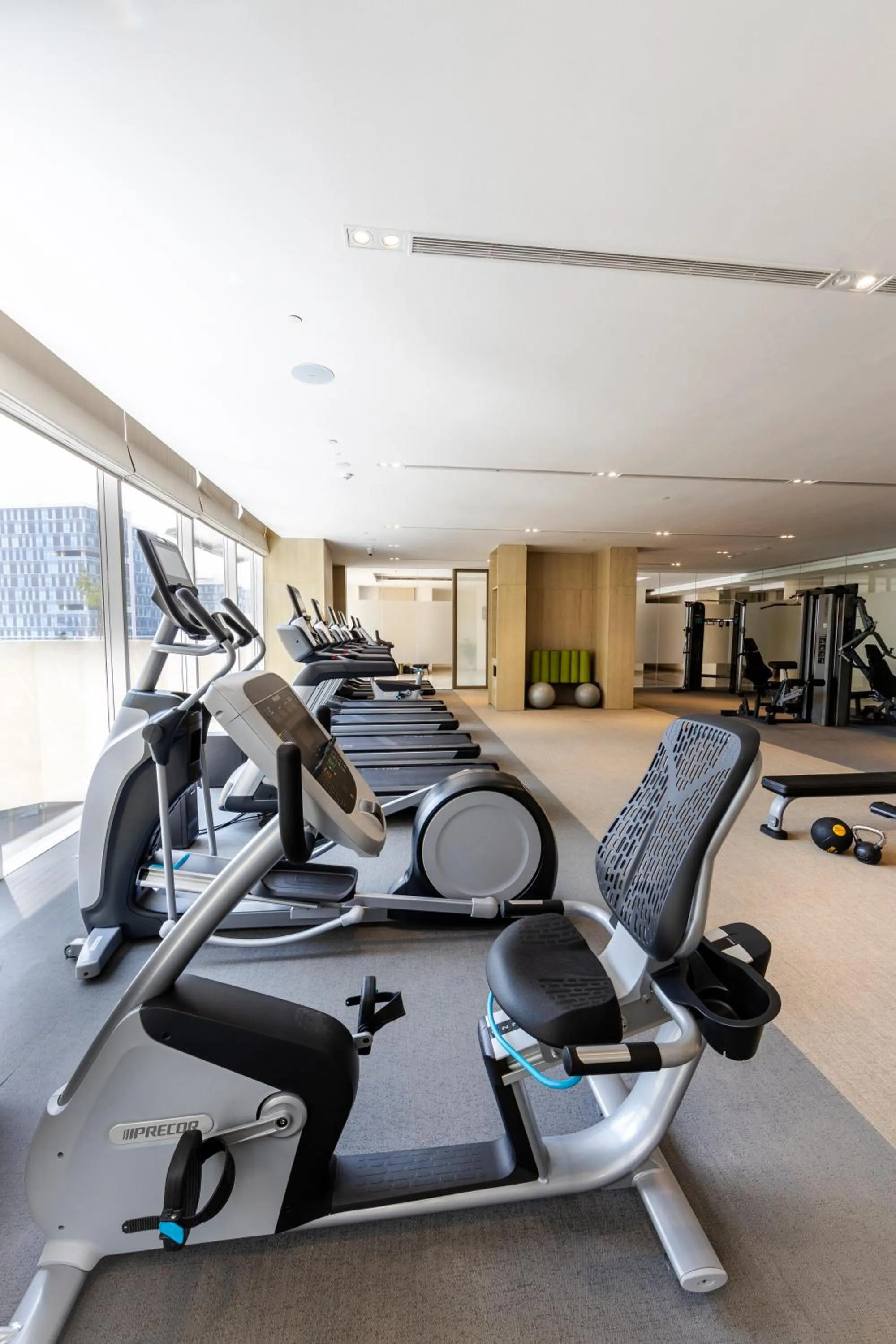 Fitness centre/facilities in The Leela Bhartiya City Bengaluru