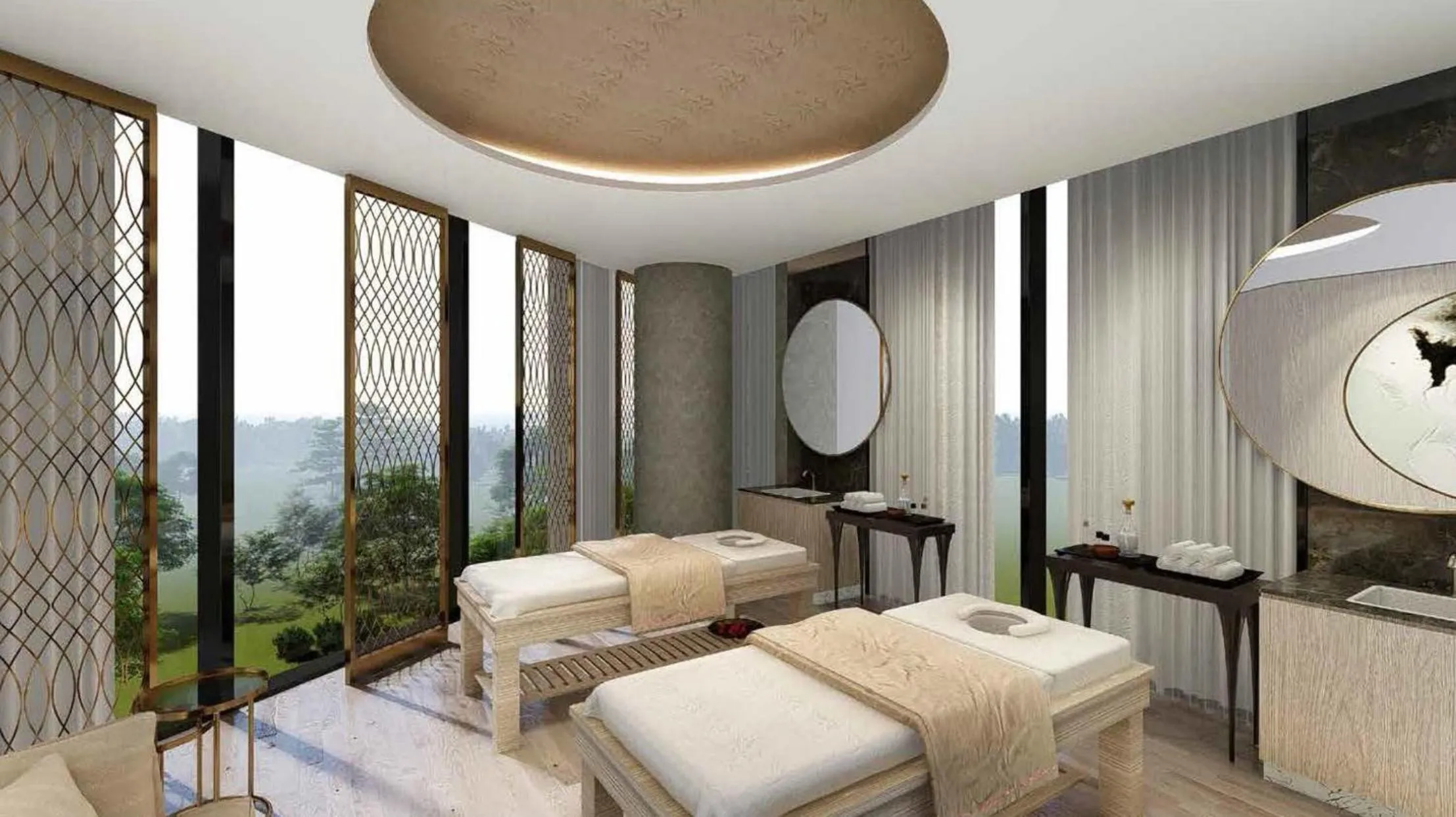 Spa and wellness centre/facilities in The Leela Bhartiya City Bengaluru