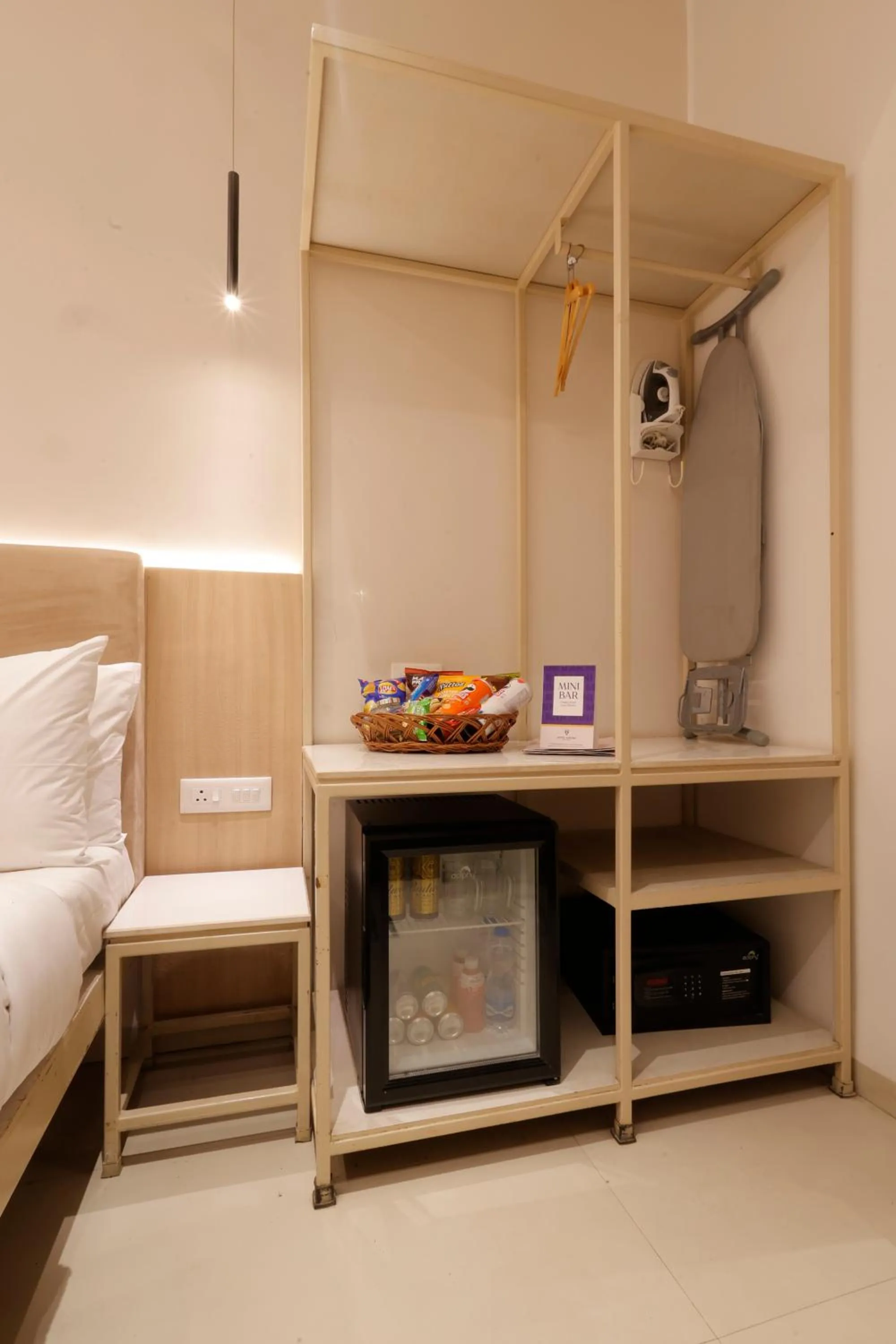 minibar, Bed in HOTEL VARUNA