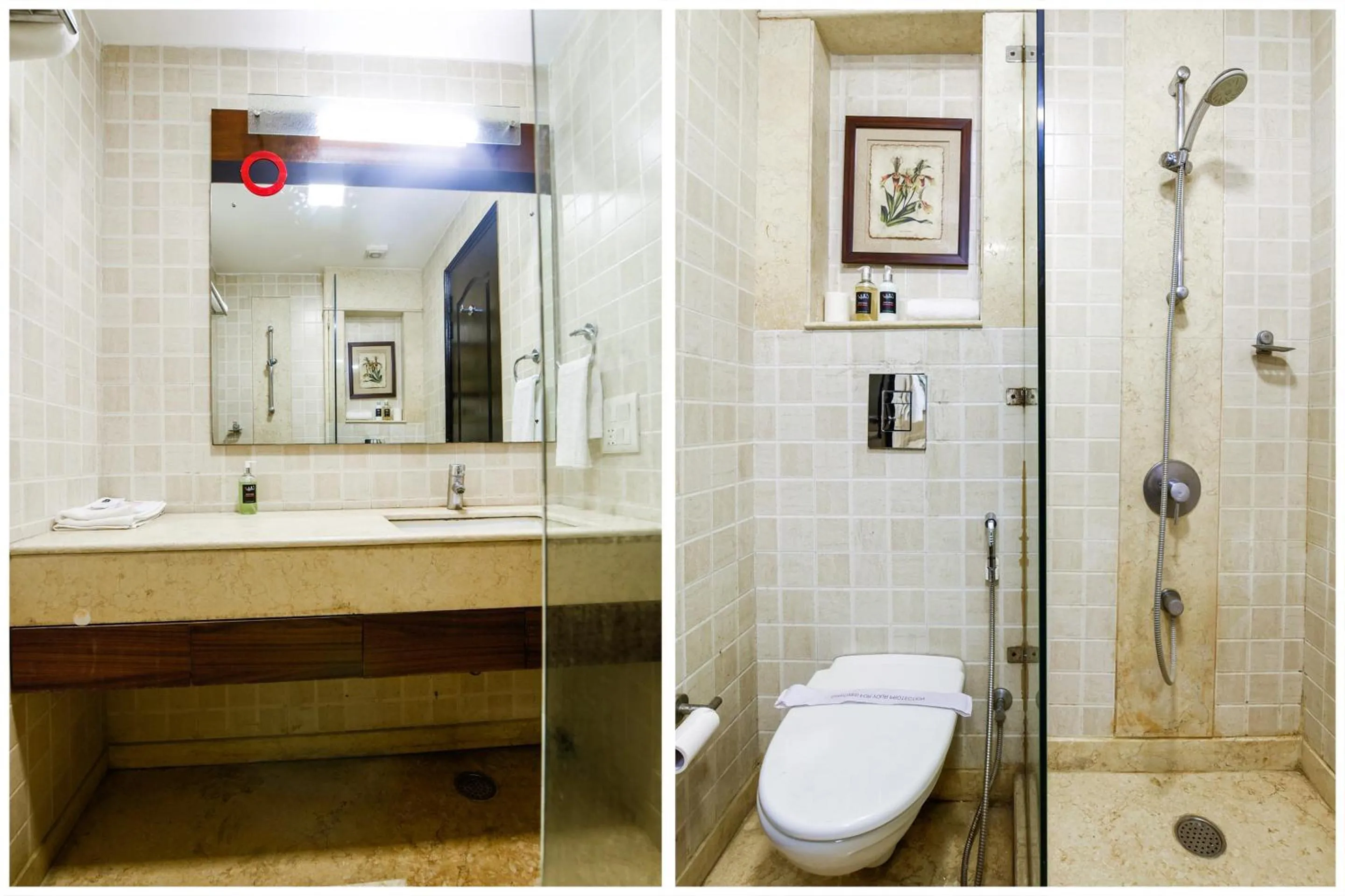Bathroom in Hotel O Venkata Sai Sadan Mathrusree Nagar