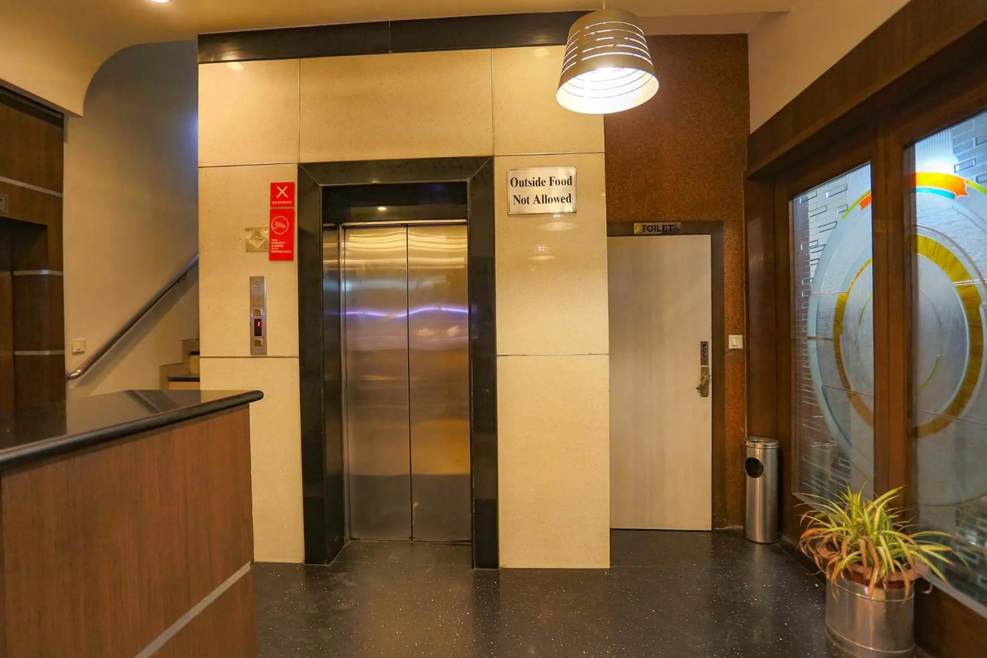 elevator in FabHotel Midland