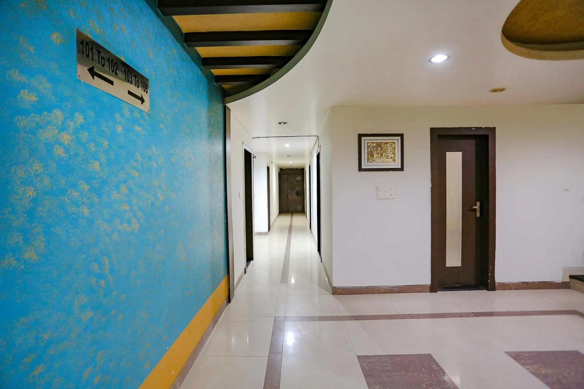 Lobby or reception in FabHotel Midland