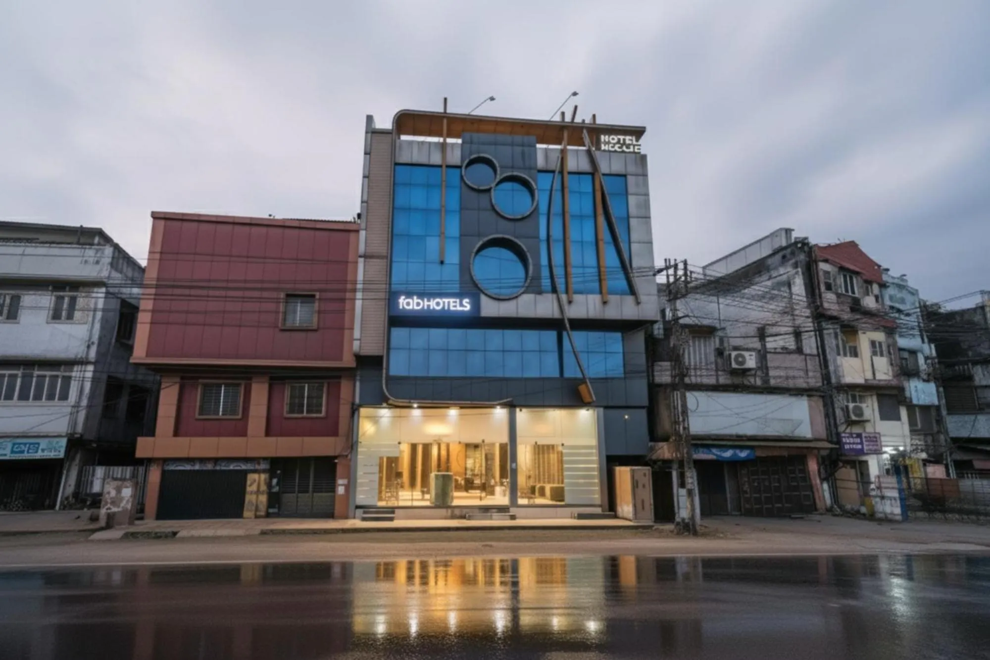 Property building in FabHotel Midland