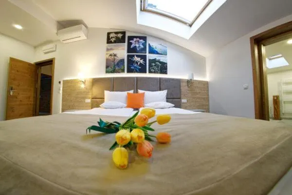 Bed in AQUARIUS BOUTIQUE HOTEL